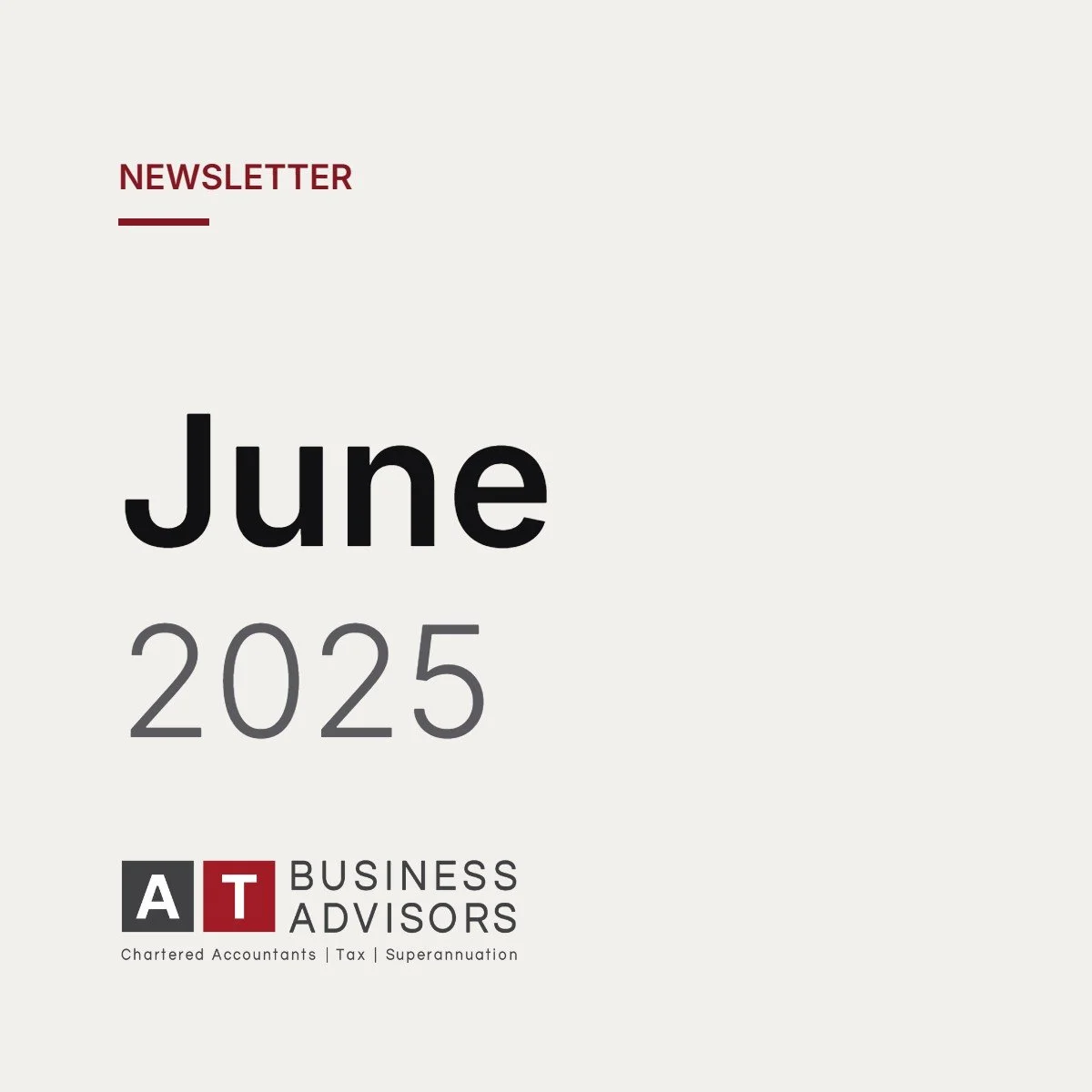 June 2025 Newsletter