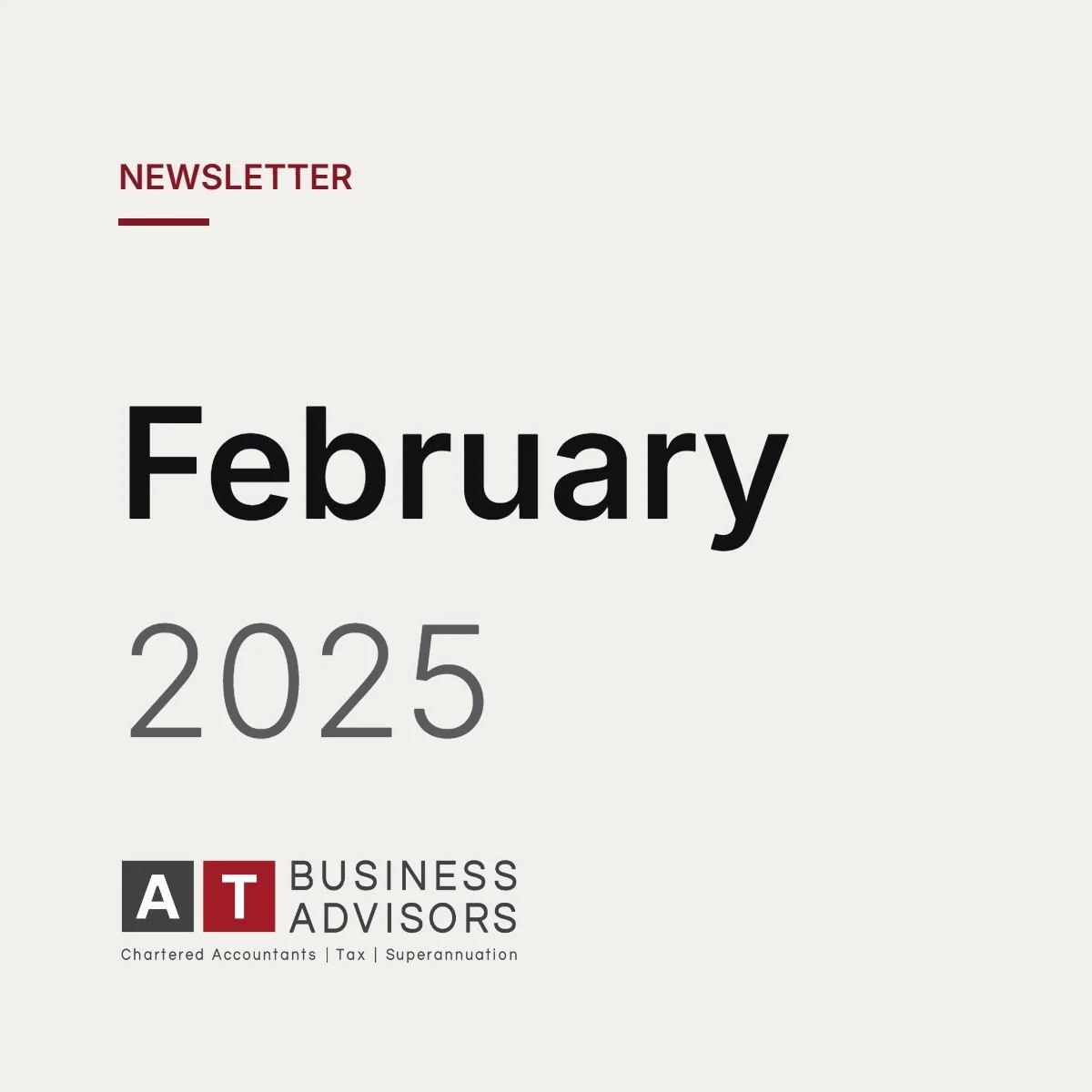 February 2025 Newsletter