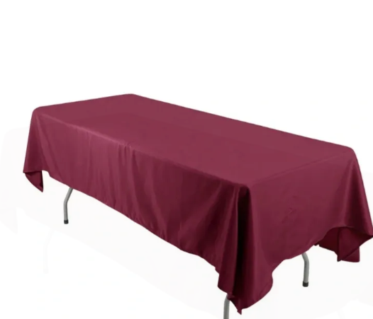 Burgundy Tablecloth