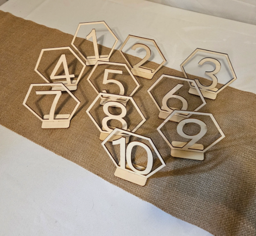 Simple Table Numbers 1-10