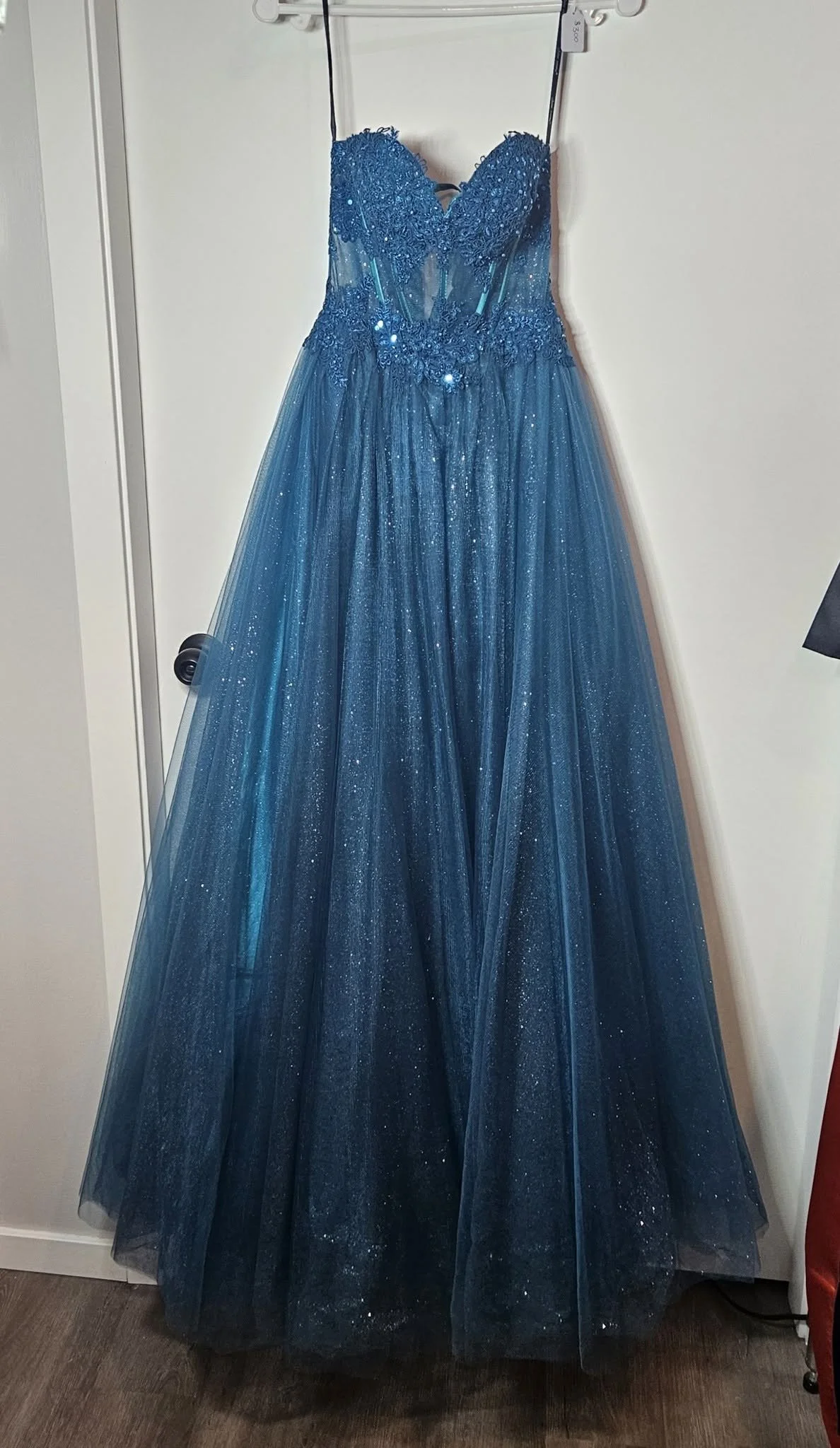 Jadore Evening Brand Blue Prom Dress