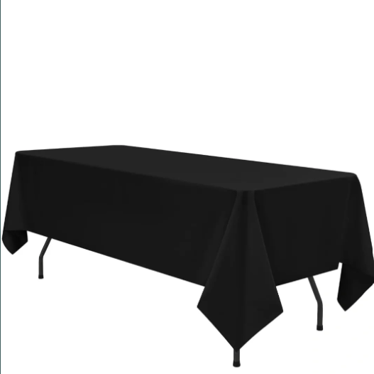 Black Tablecloth