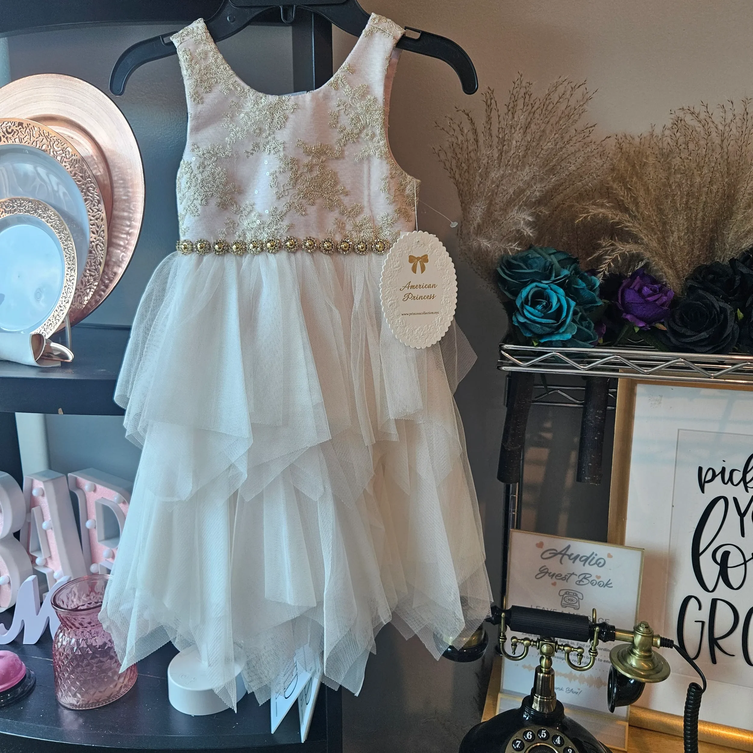 Girls American Princess Dress