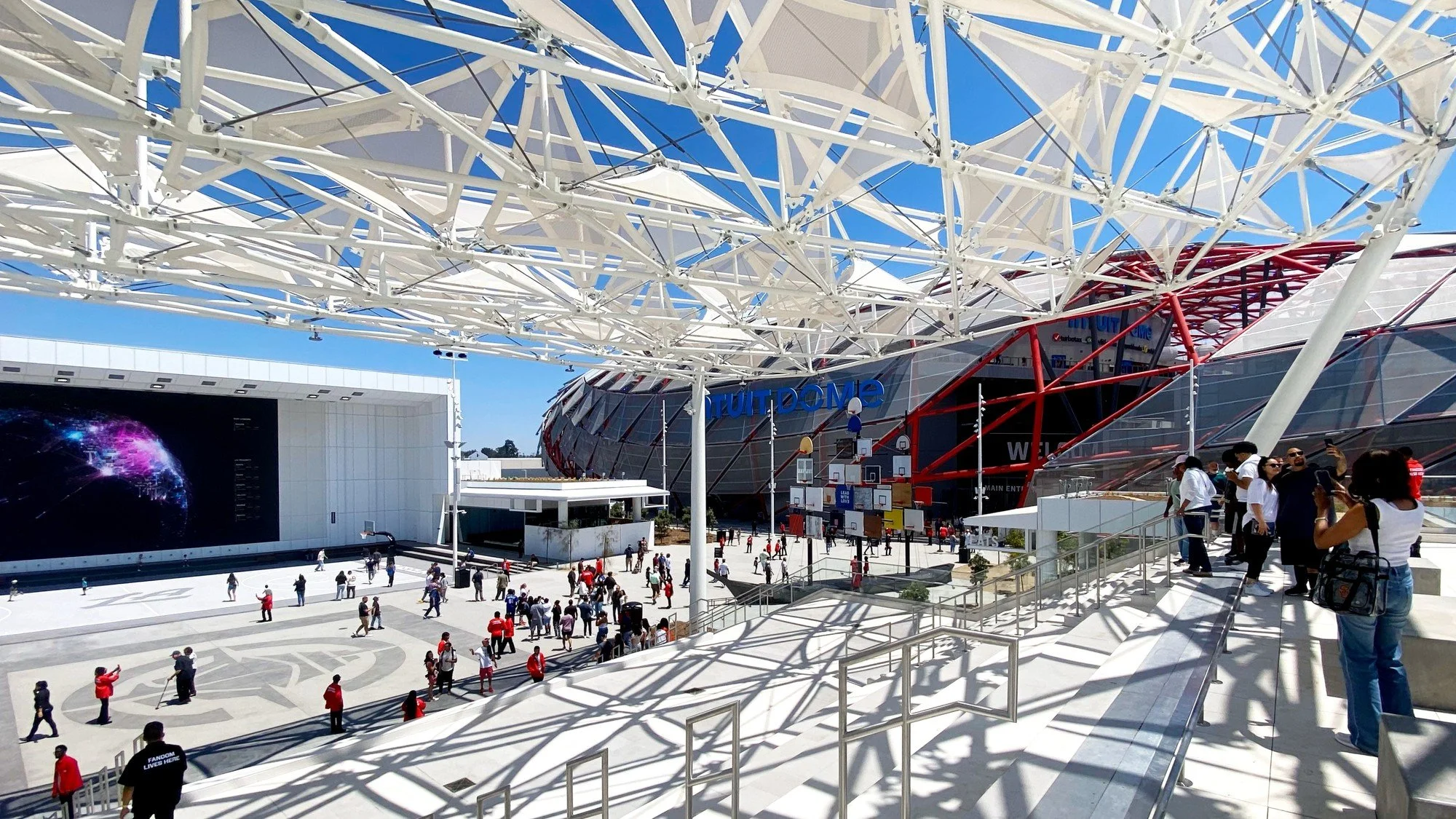 Intuit Dome plaza