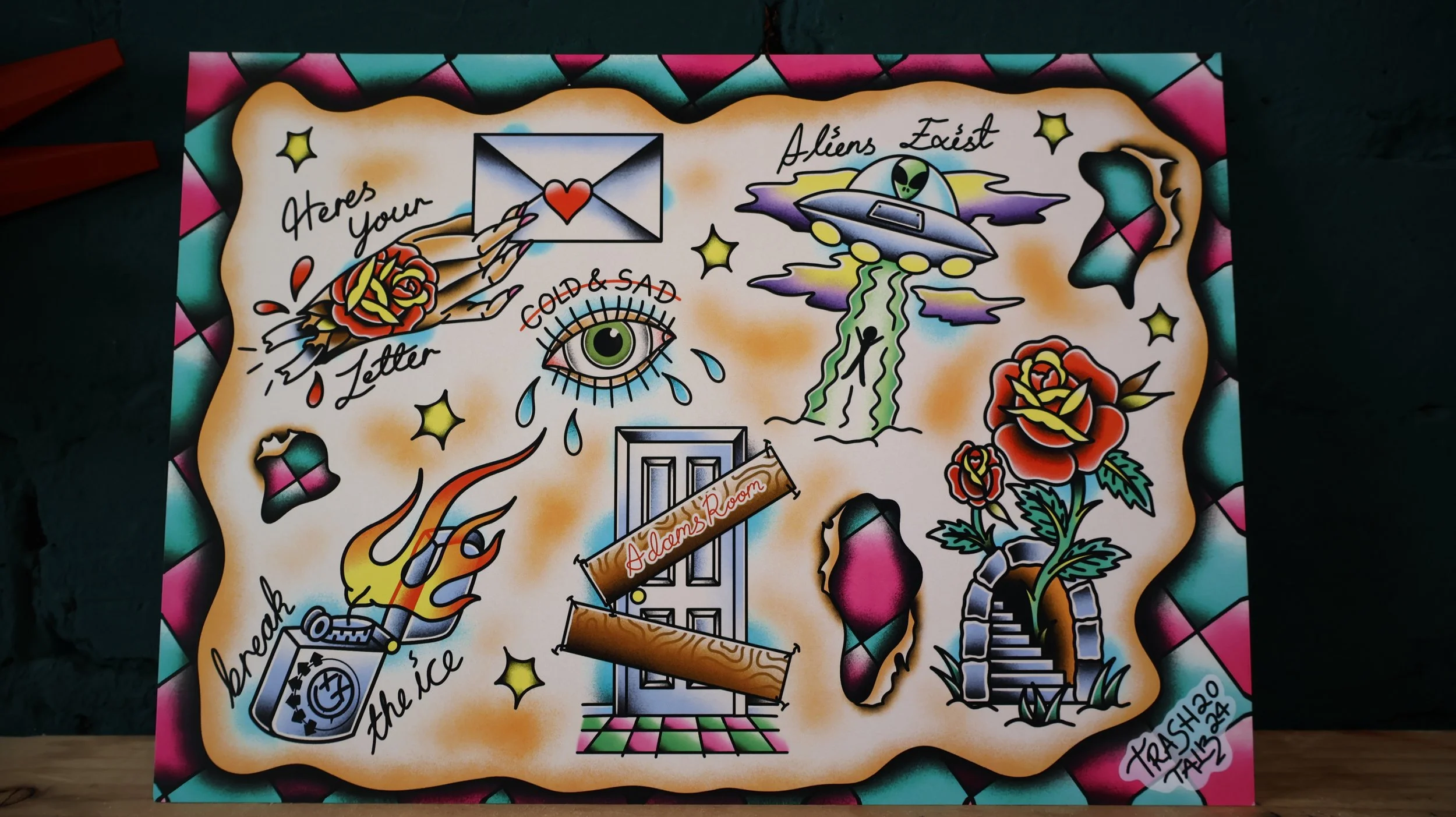 Blink Pop Punk Flash Sheet!