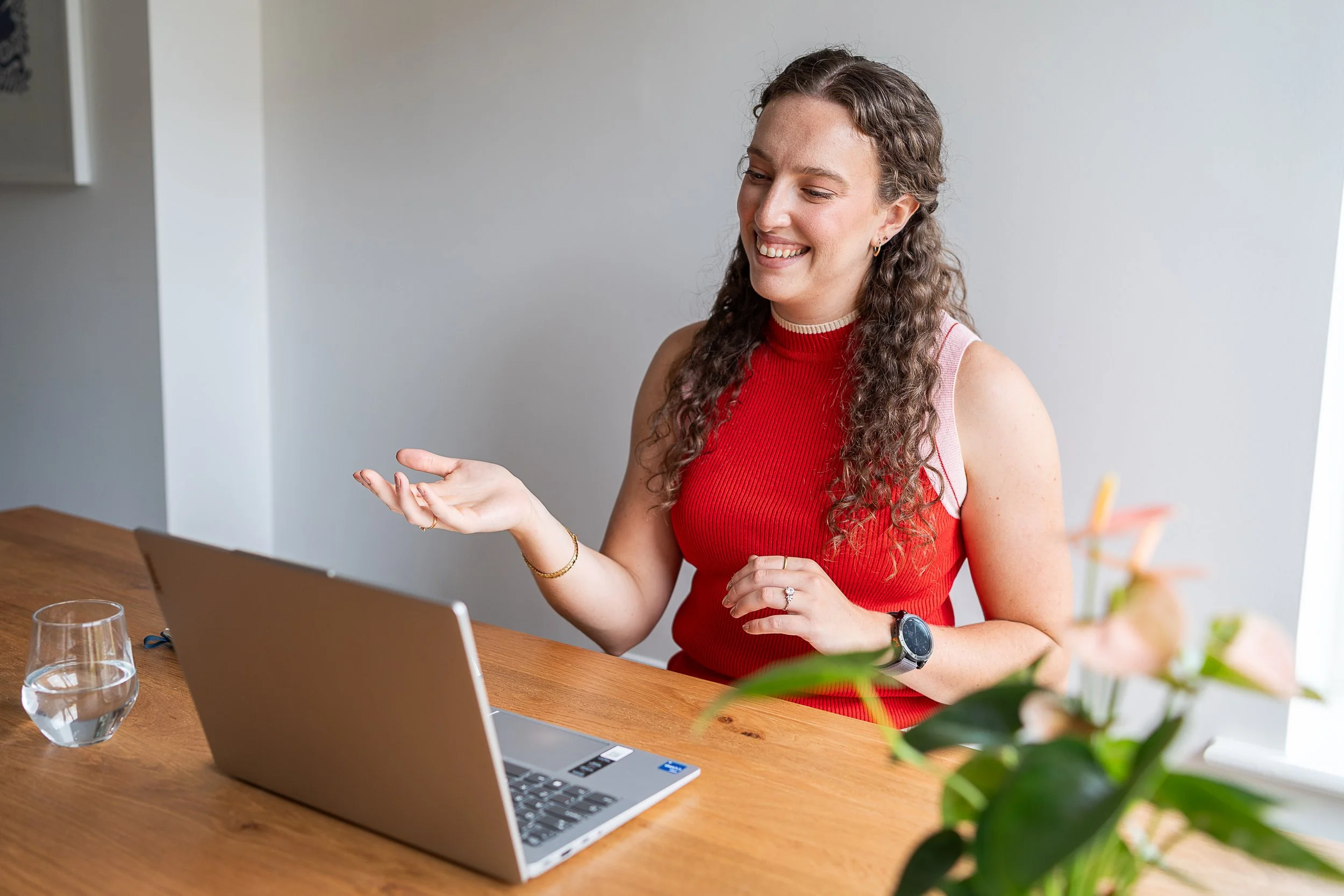 Online call with Eva Barrellon-Kendall