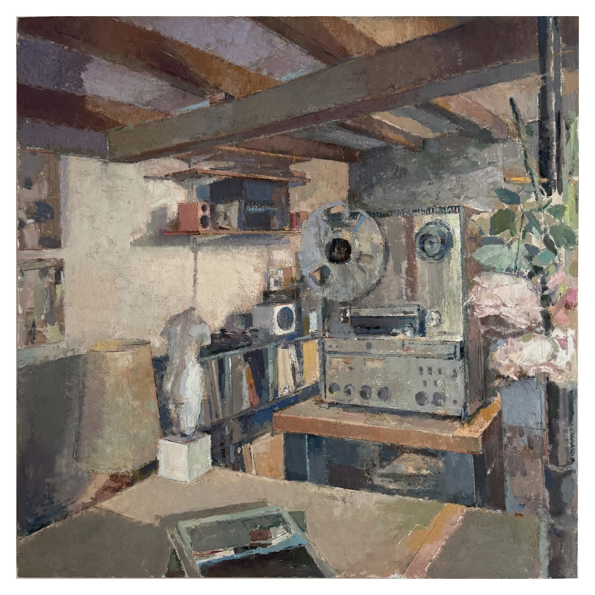 "Opus" 20 x 20 inches, oil on canvas