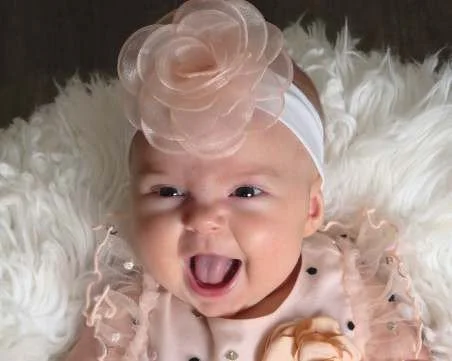 Abigail Berry as a baby, 2021