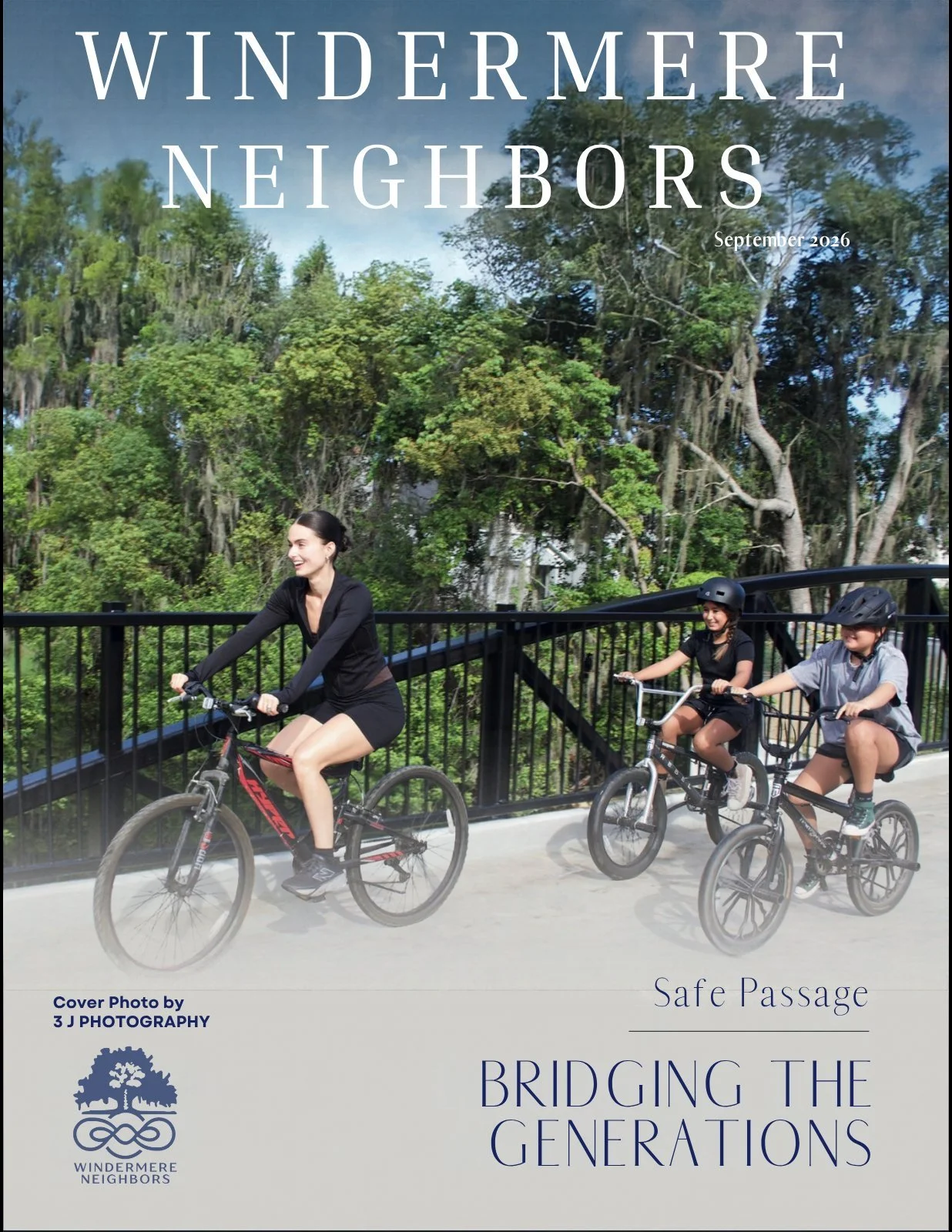 Windermere Neighbors cover, September 2026: Safe Passage, Bridging the Generations