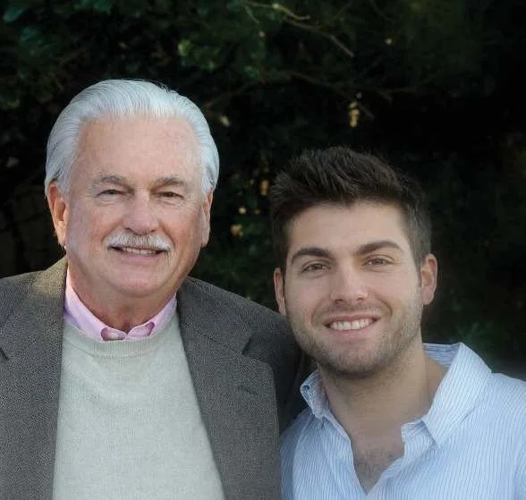 Timothy and Keegan Berry, father and son
