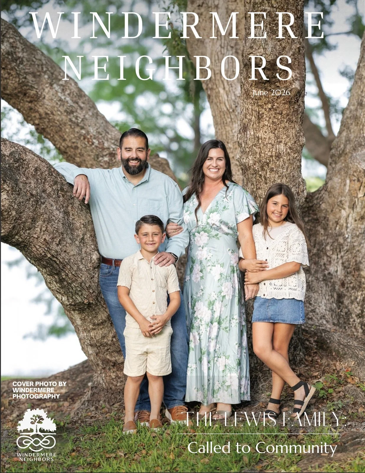 Windermere Neighbors cover, June 2026: The Lewis Family, Called to Community