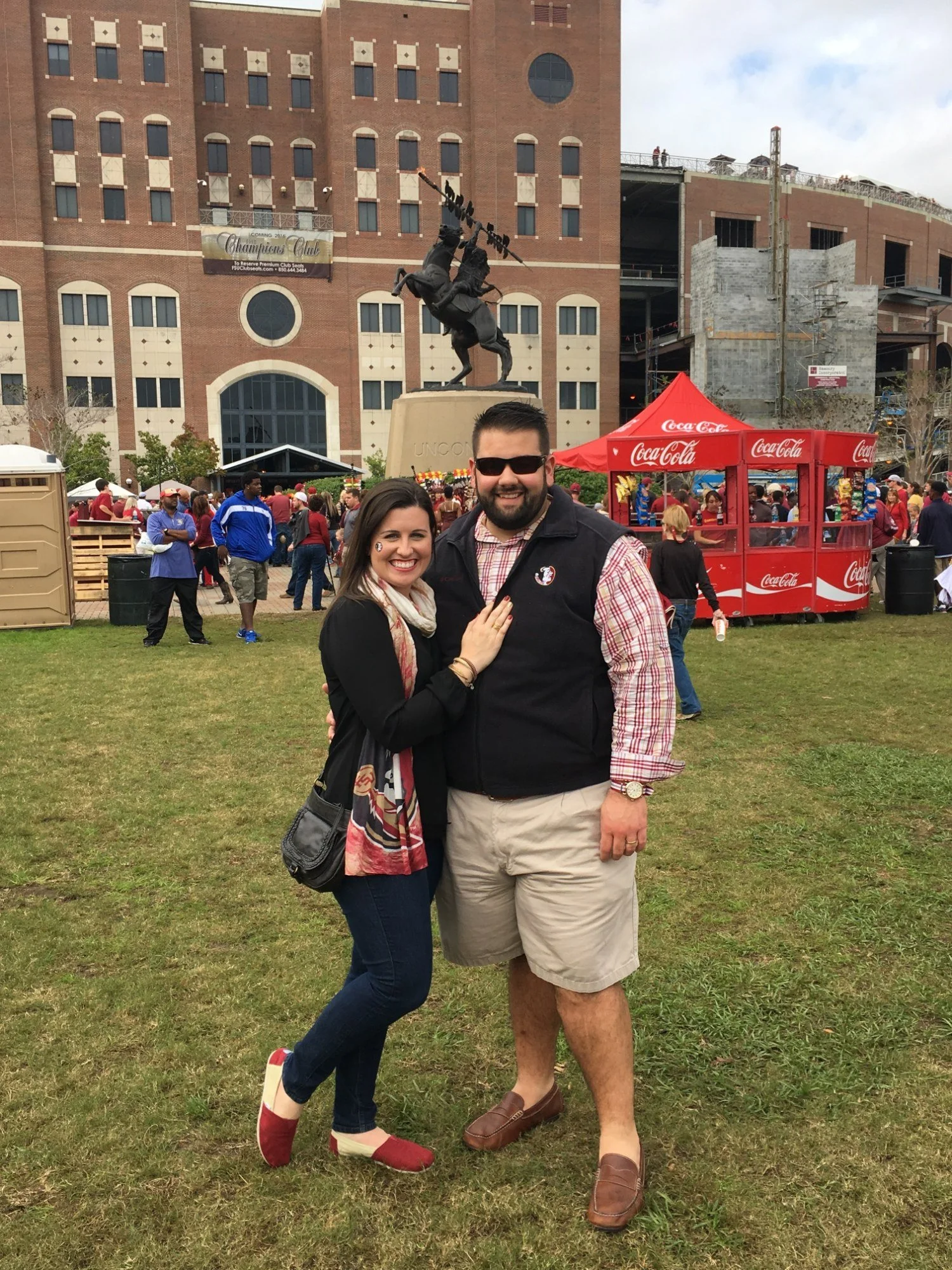 Stephen and Amanda Lewis together