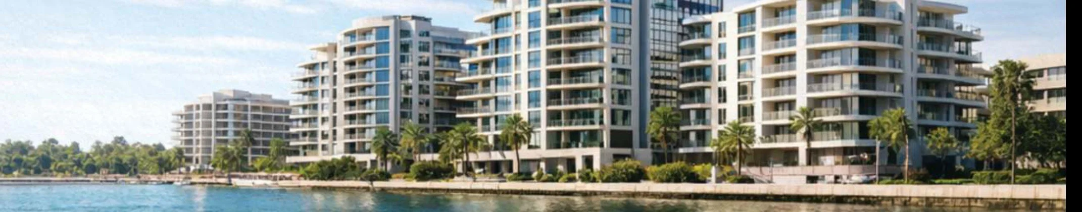 Modern waterfront condominium towers in Florida, The Real Estate Collection
