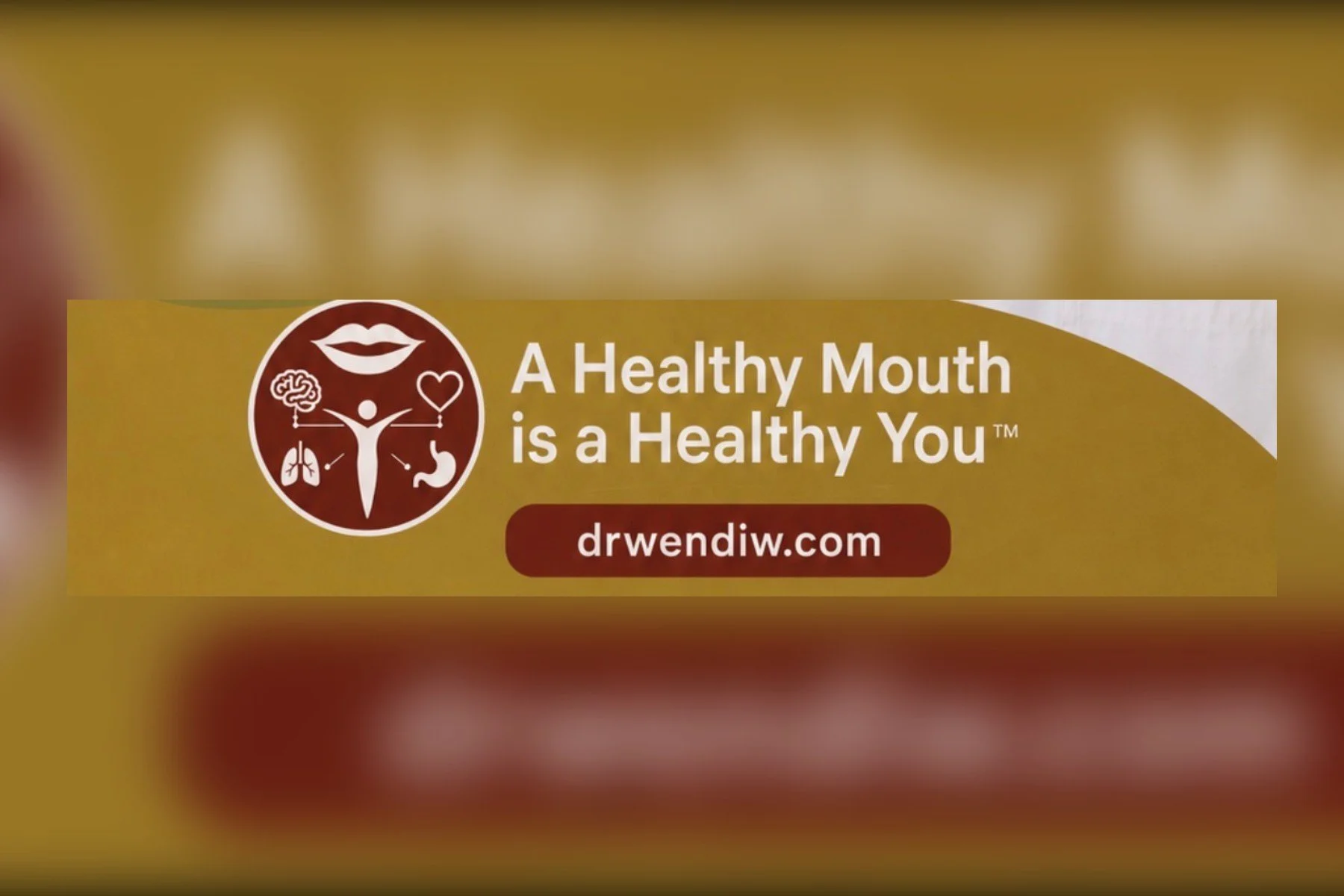 A Healthy Mouth is a Healthy You logo for Dr. Wendi Wardlaw, drwendiw.com