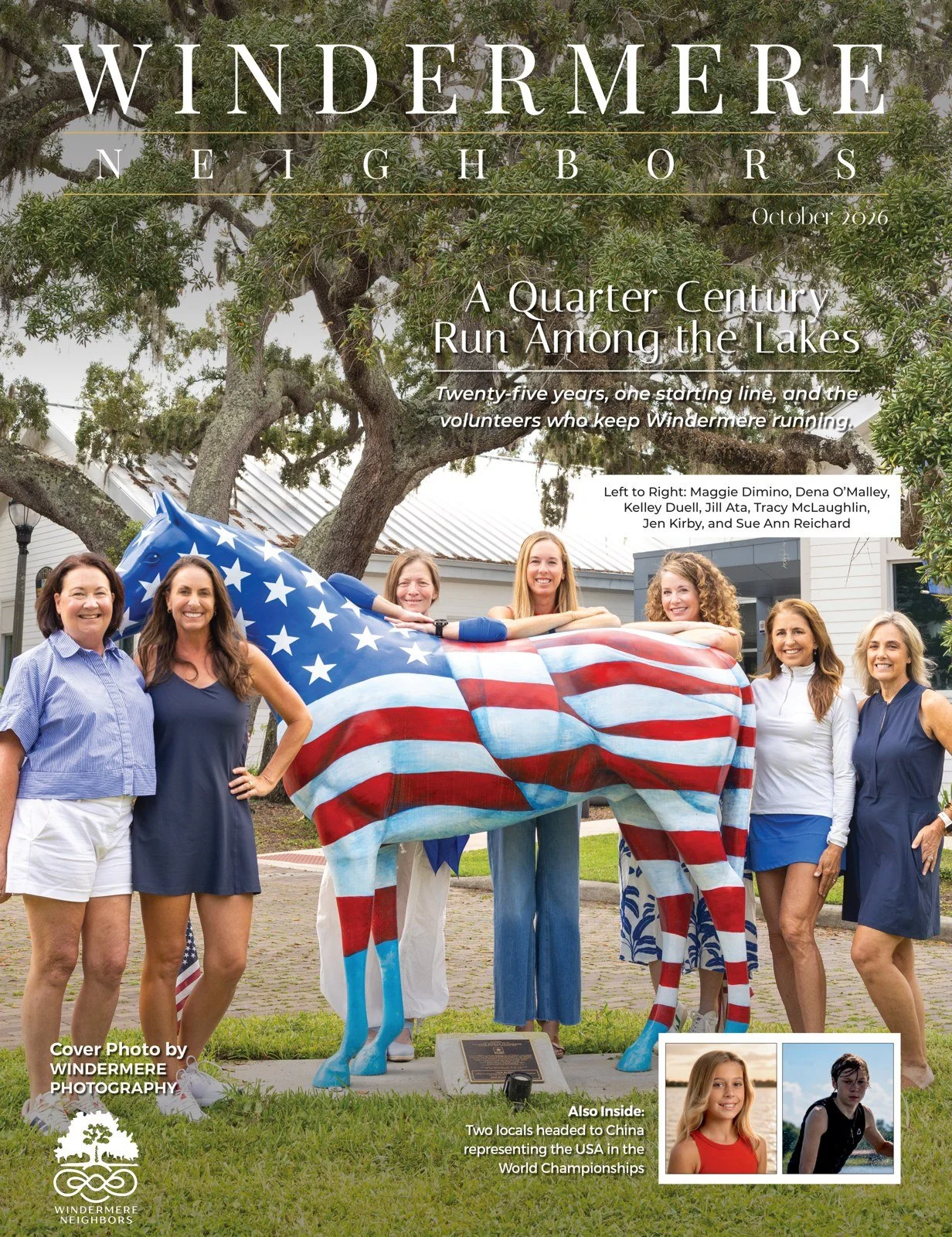 Windermere Neighbors cover, October 2026: A Quarter Century Run Among the Lakes
