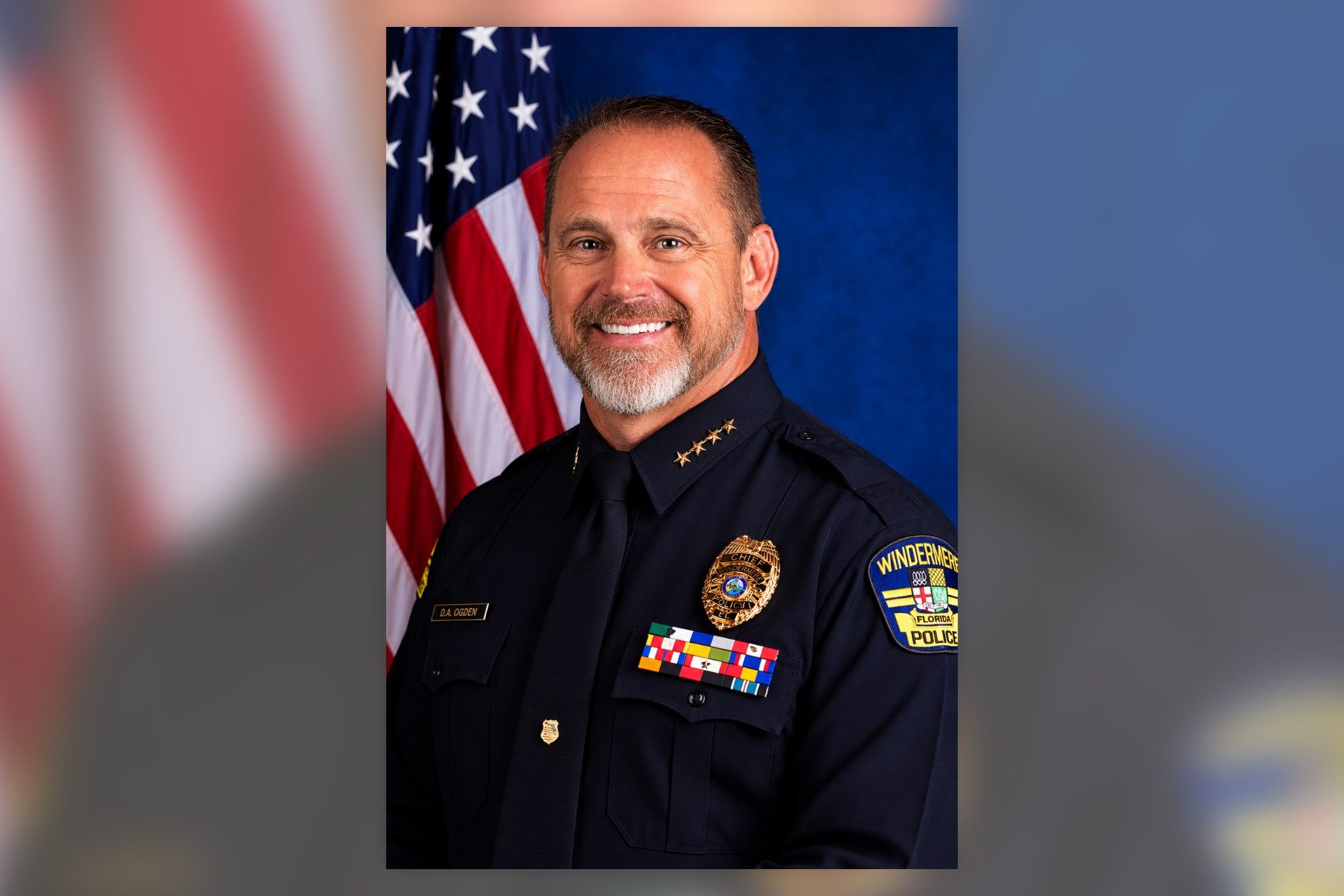 Windermere Police Chief David A. Ogden in uniform