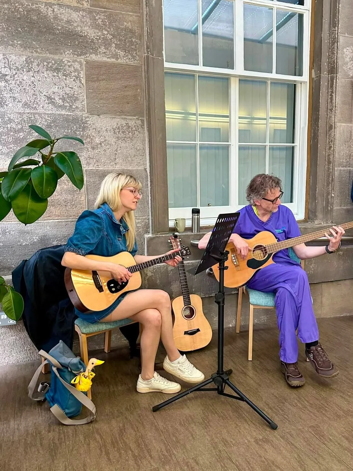 St Columba's Hospice Care (with Bruce Armstrong)
