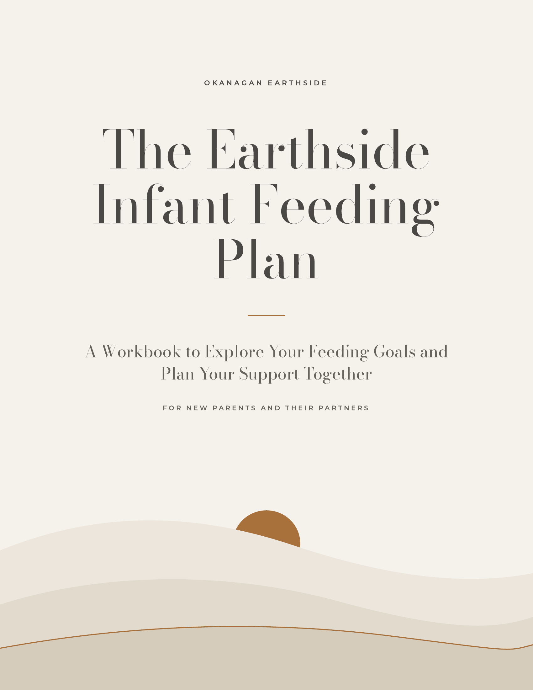 Okanagan Earthside Feeding Plan Workbook