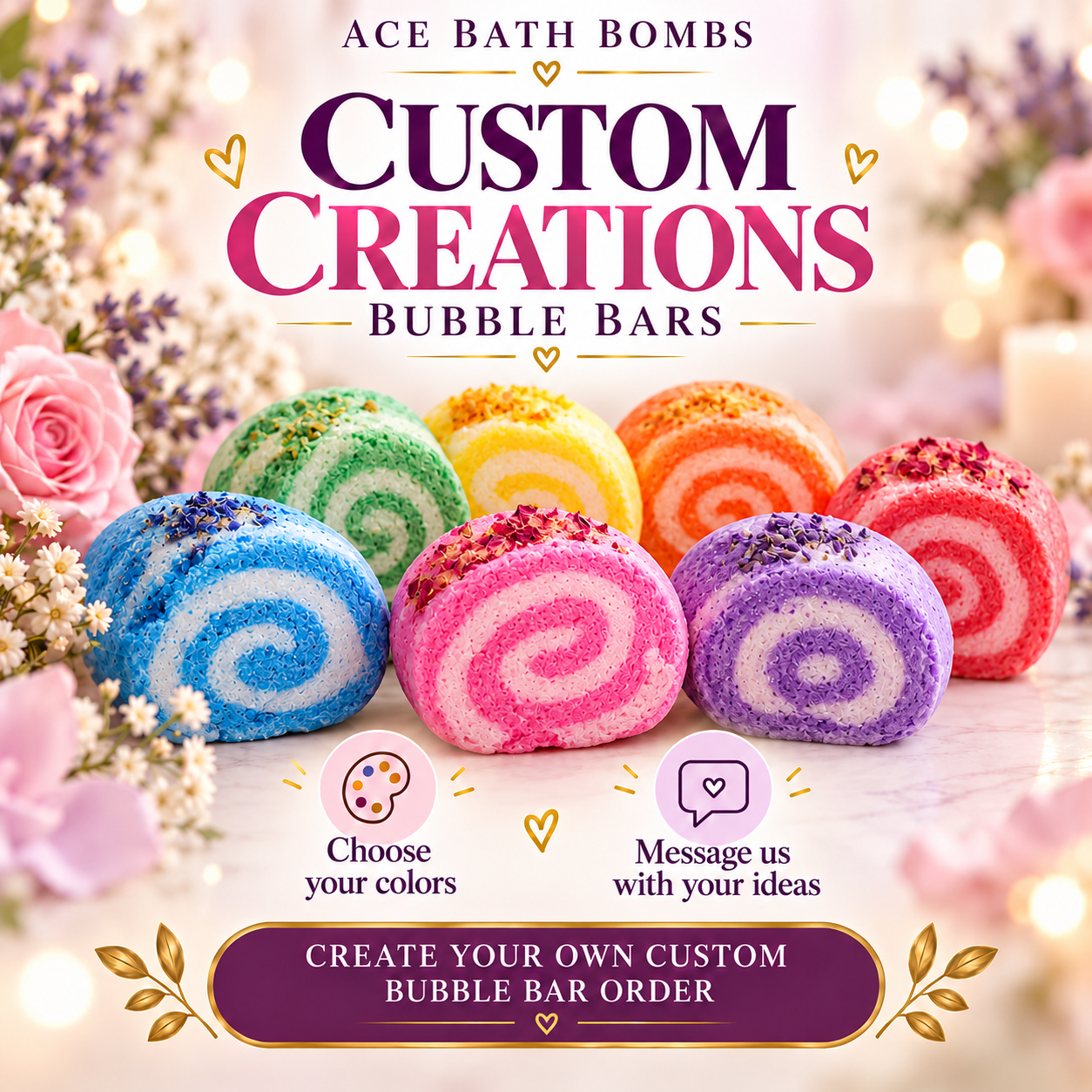 Custom Creations Bubble Bar