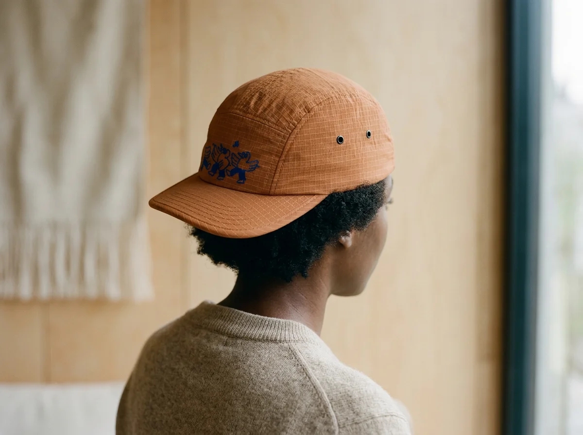 All Gender Retro NYLON Plaid Baseball Cap