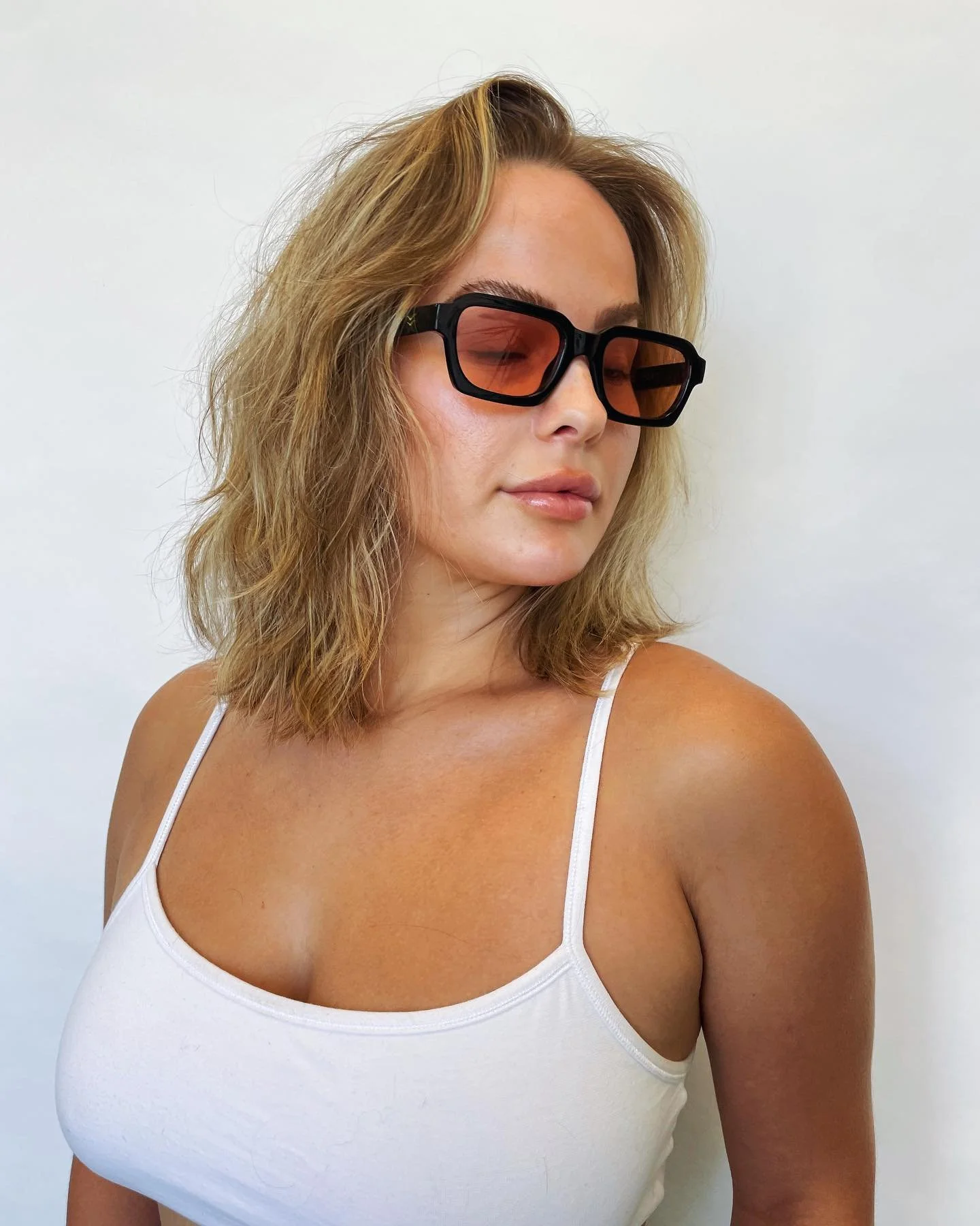 Layered bob haircut in Austin