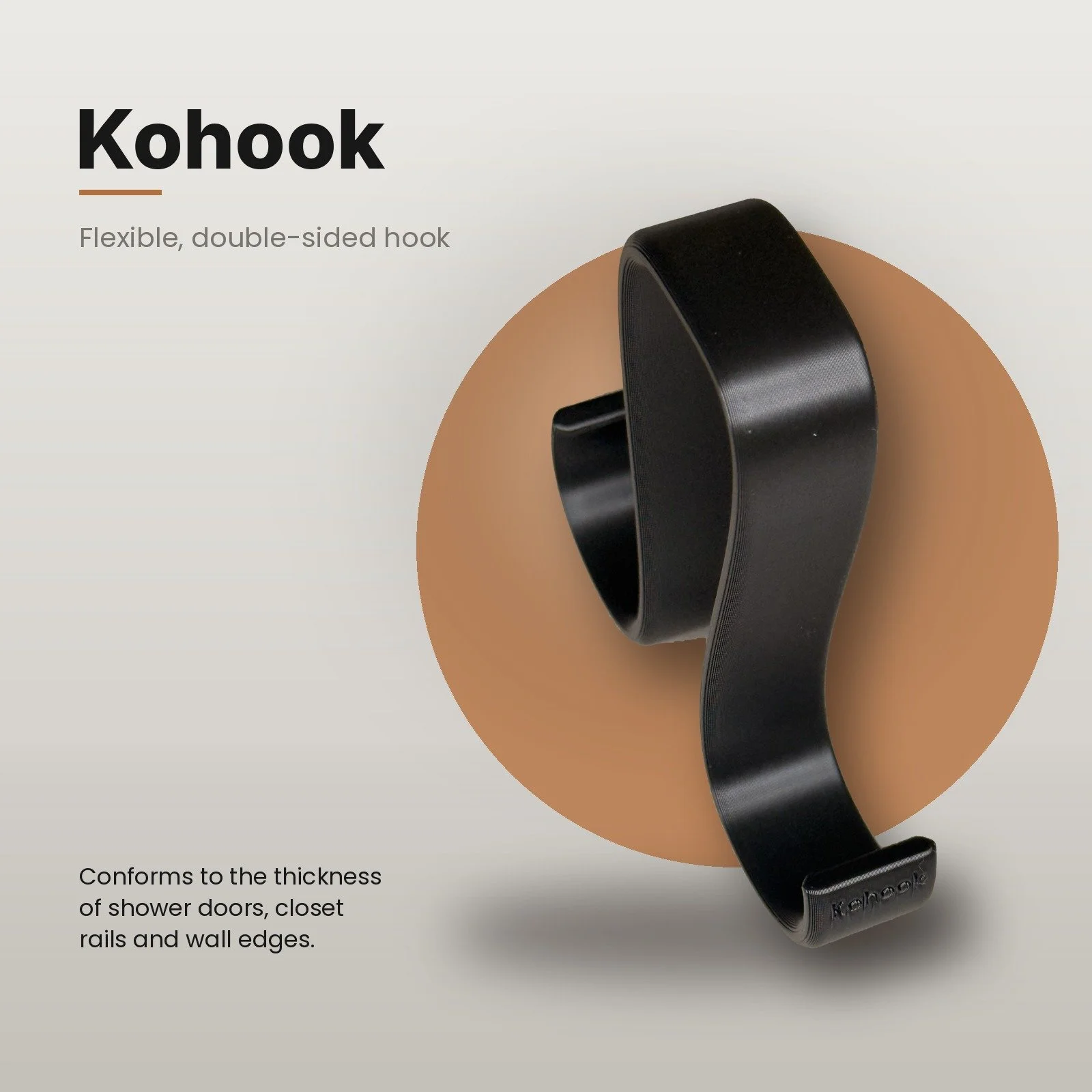 Kohook, Black, 2 pack