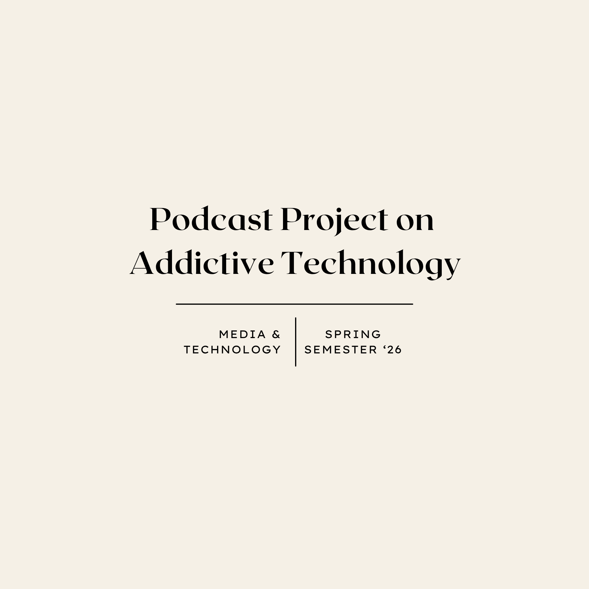 Addictive Technology