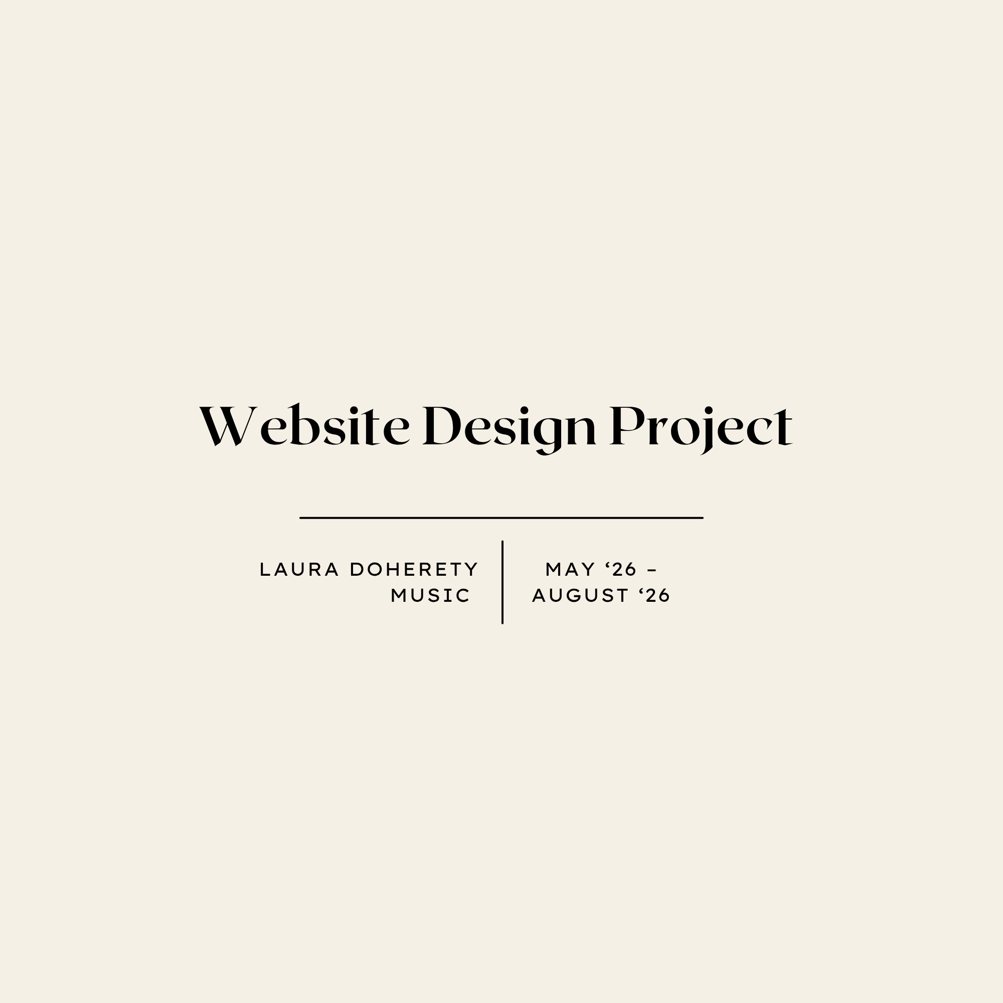 Website Design Project