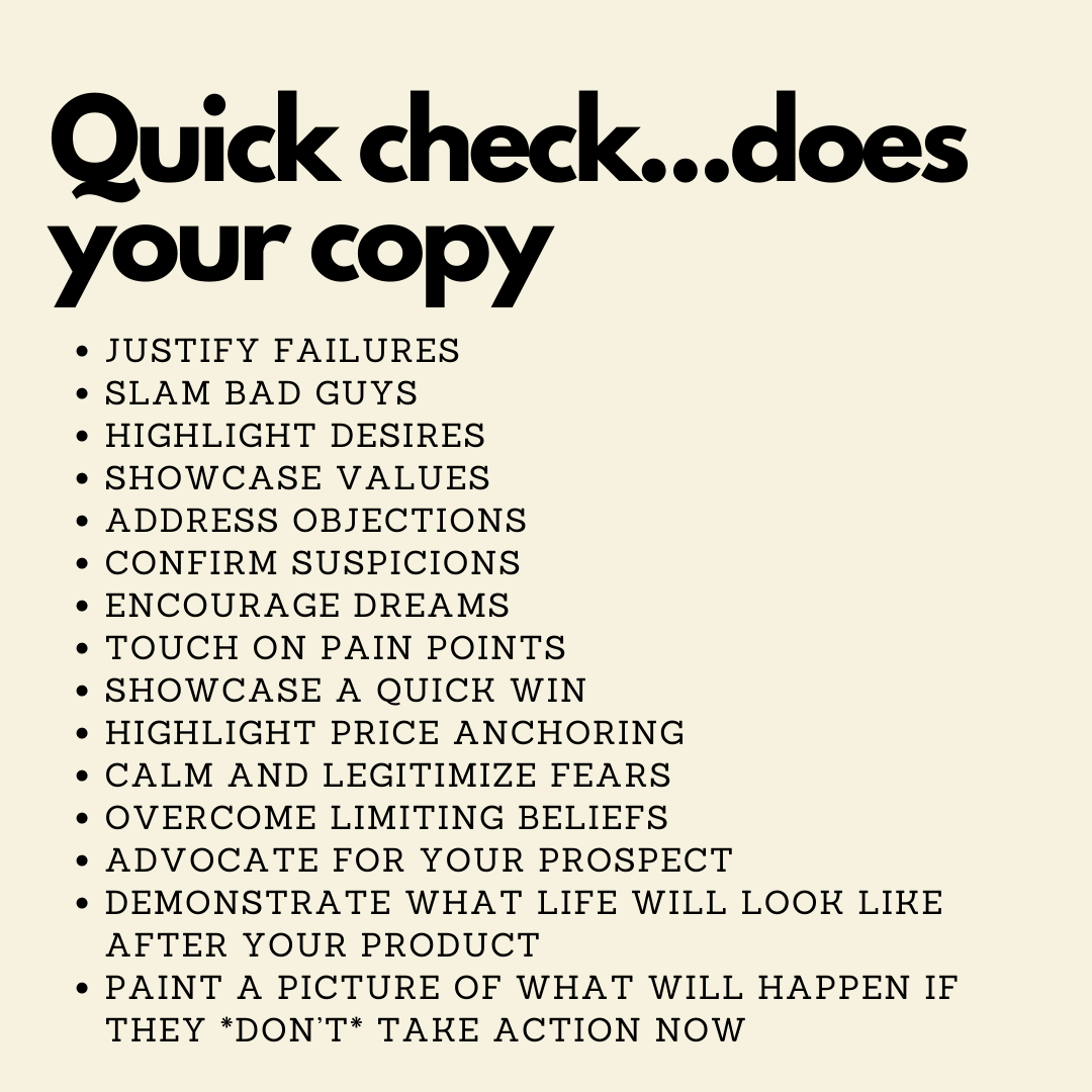 health and wellness copywriter