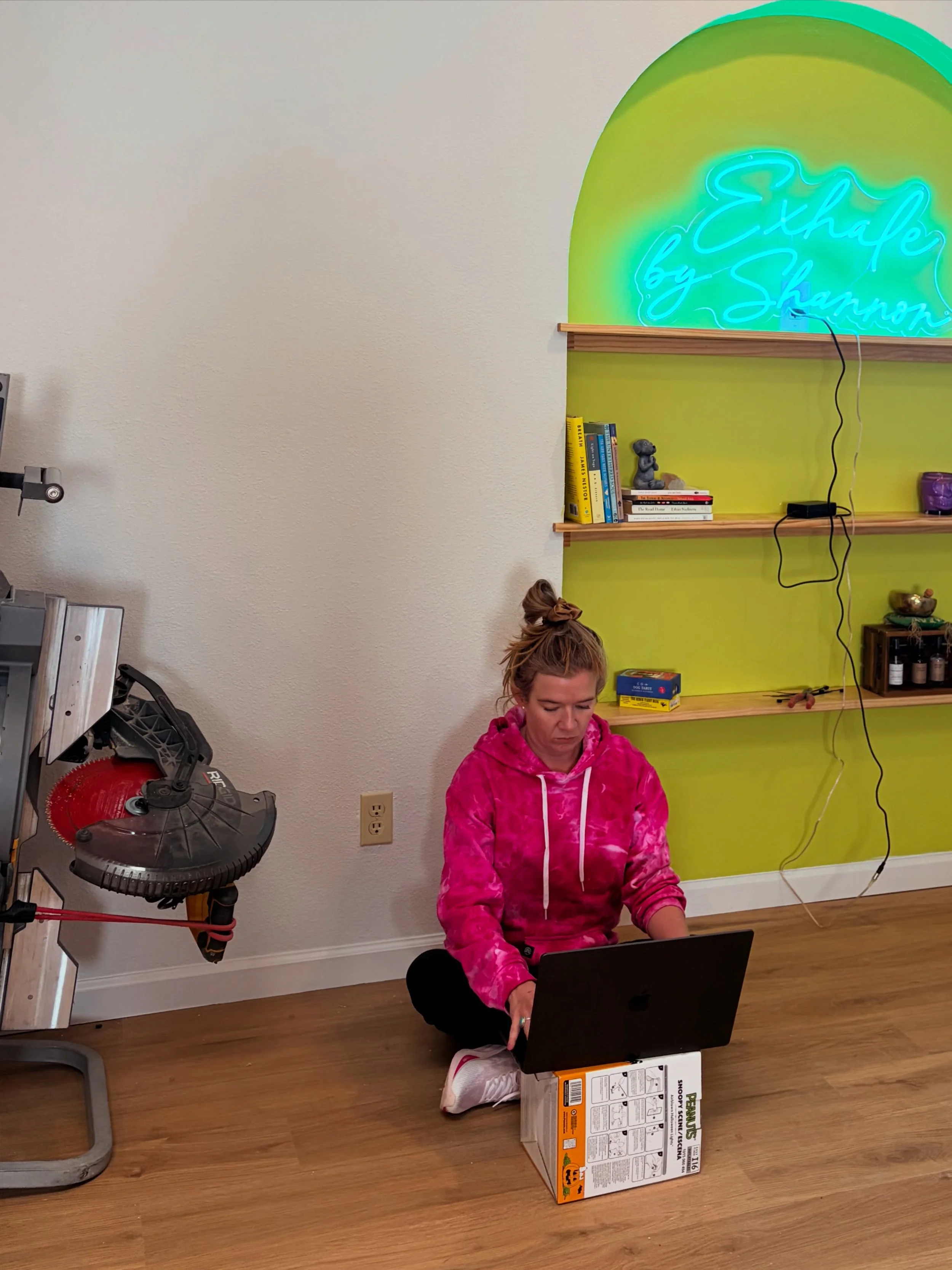Nothing motivates like a deadline! 🛠️ (And the paint fumes might be making us a little loony 🤪)

We&rsquo;re wrapping up renovations and furniture building this week, and moving in next week. Melt ABQ opens soon at Eubank &amp; Candelaria. Stay tun