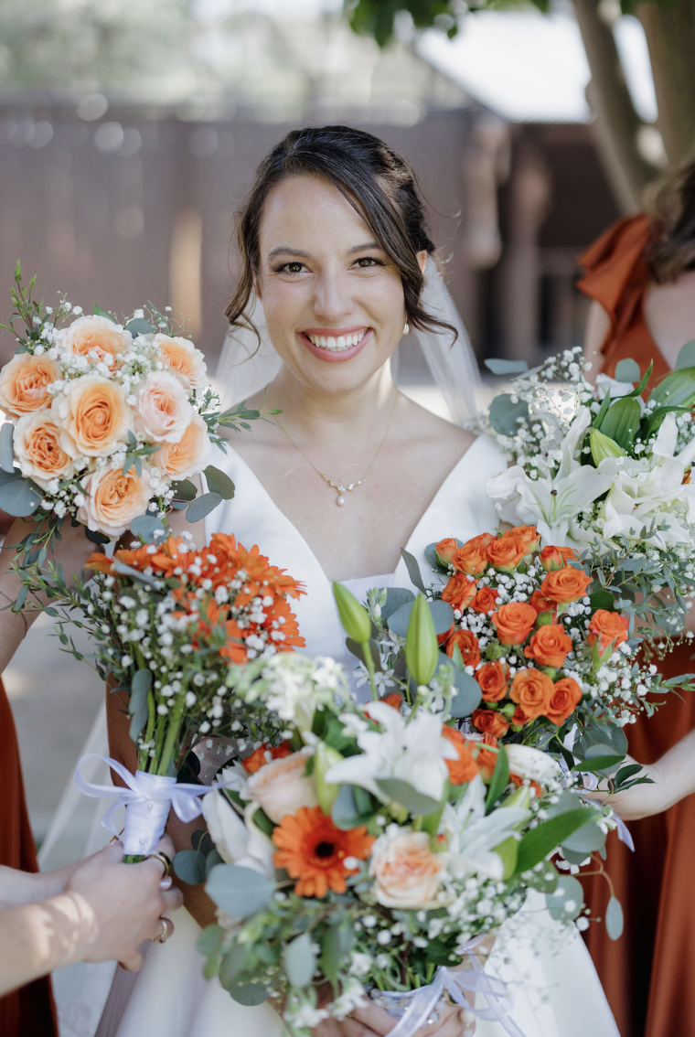 Beautiful bride Tabitha.