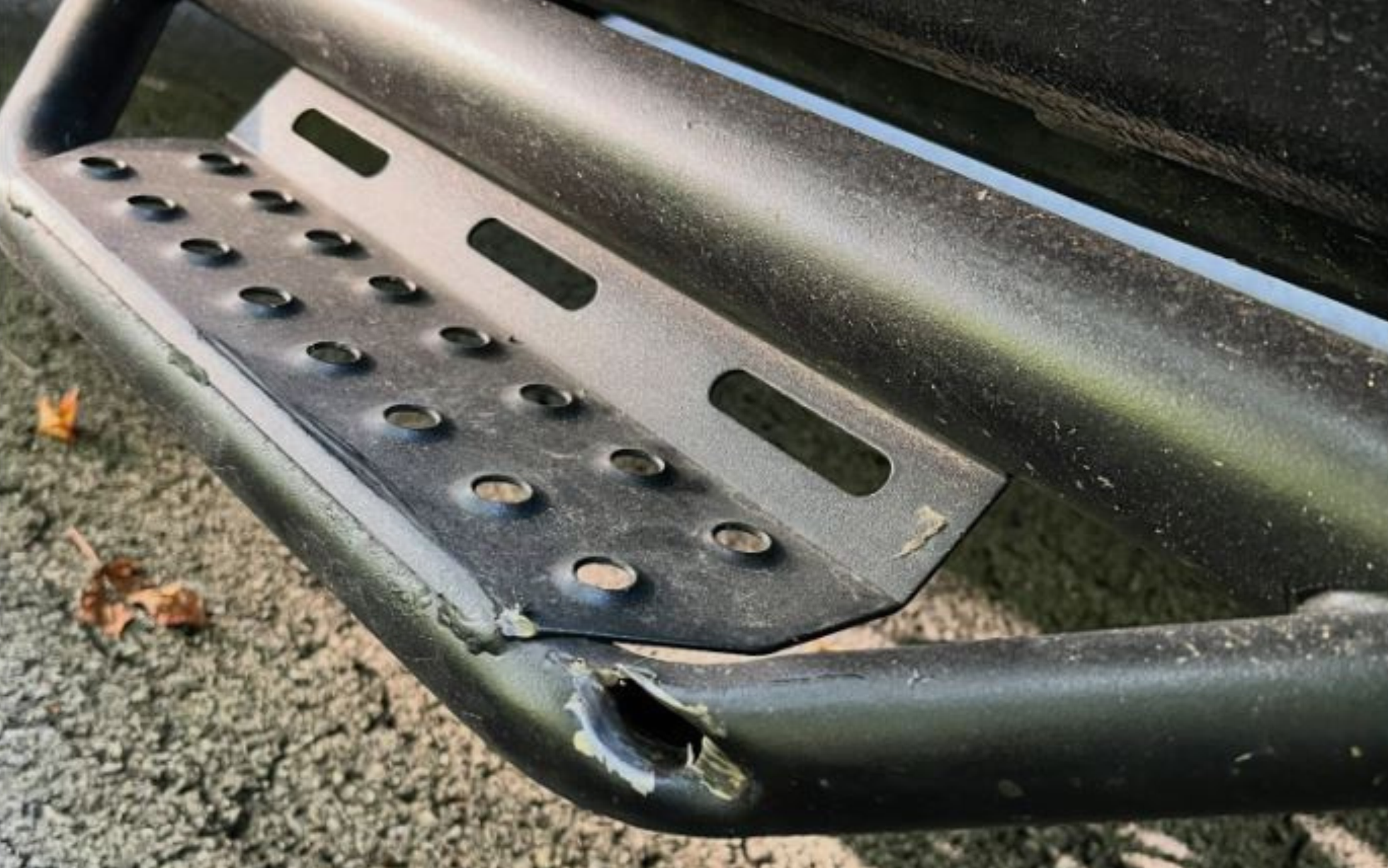 BEFORE - Side Step Repair
