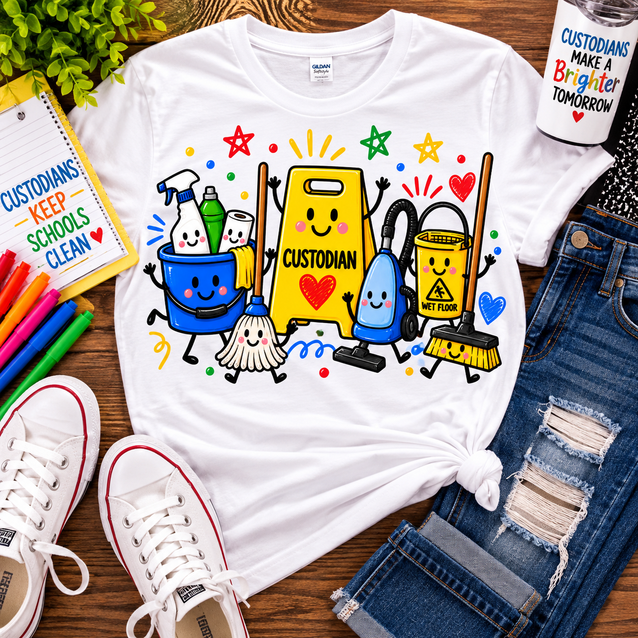 Custodian Appreciation Tee