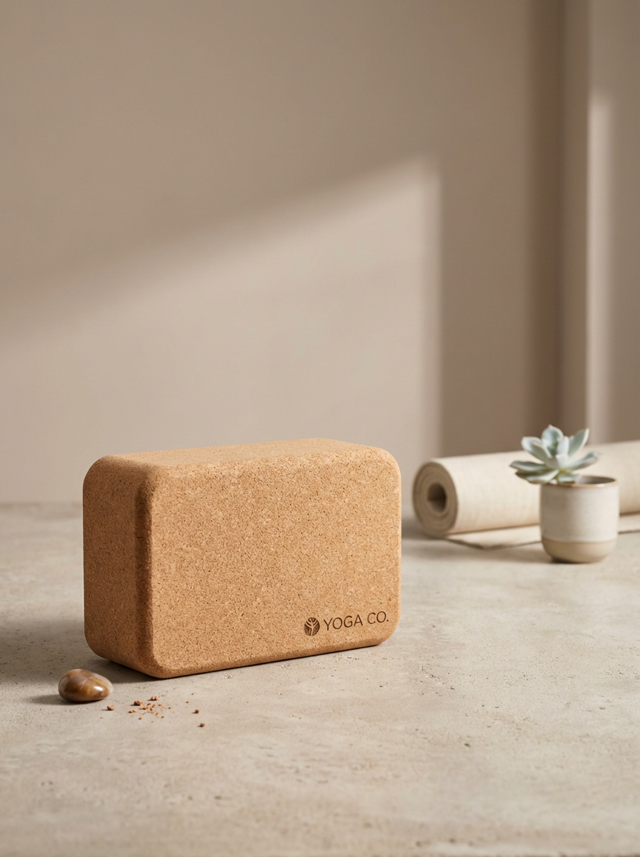 Cork Yoga Block