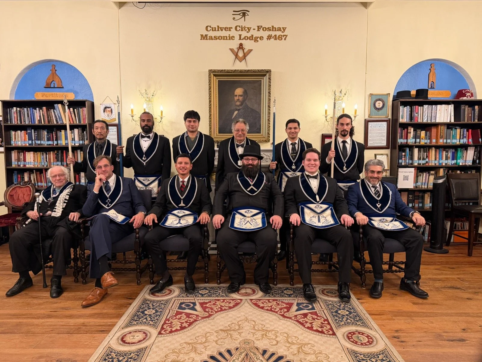 Culver City-Foshay Lodge No. 467 officers, 2026