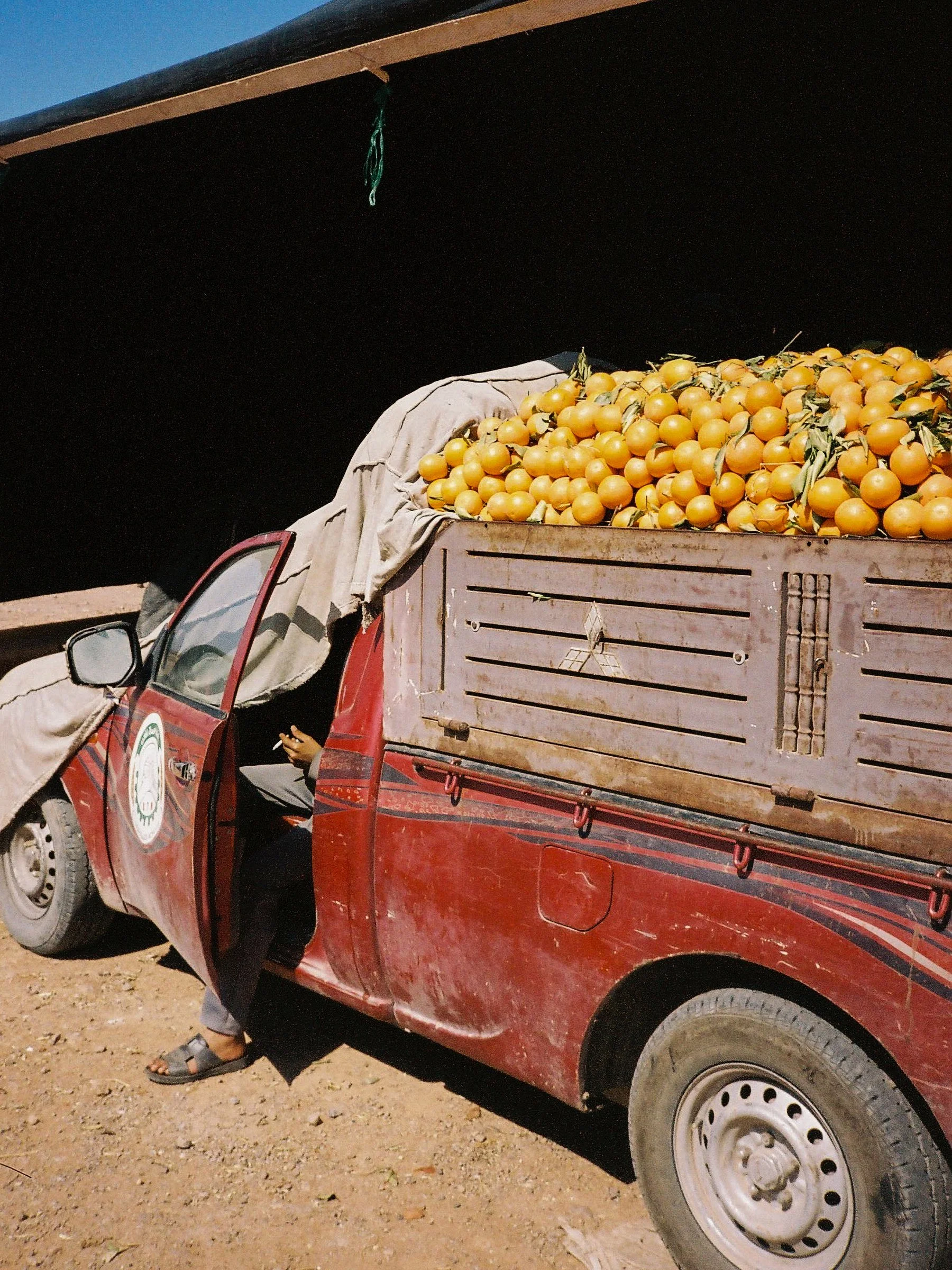 L’homme aux oranges