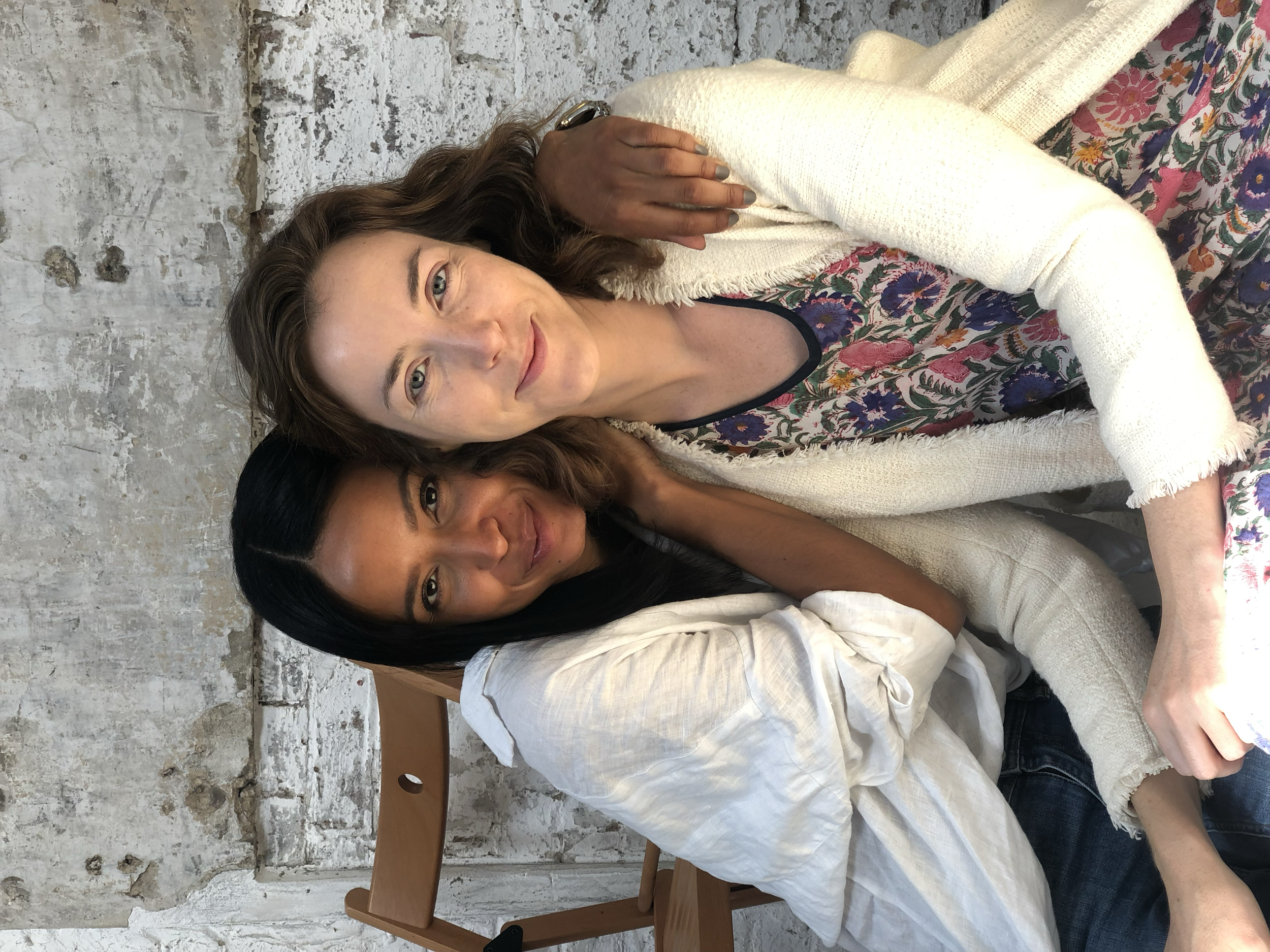 Rebecca Moore and Nell Hanbury
