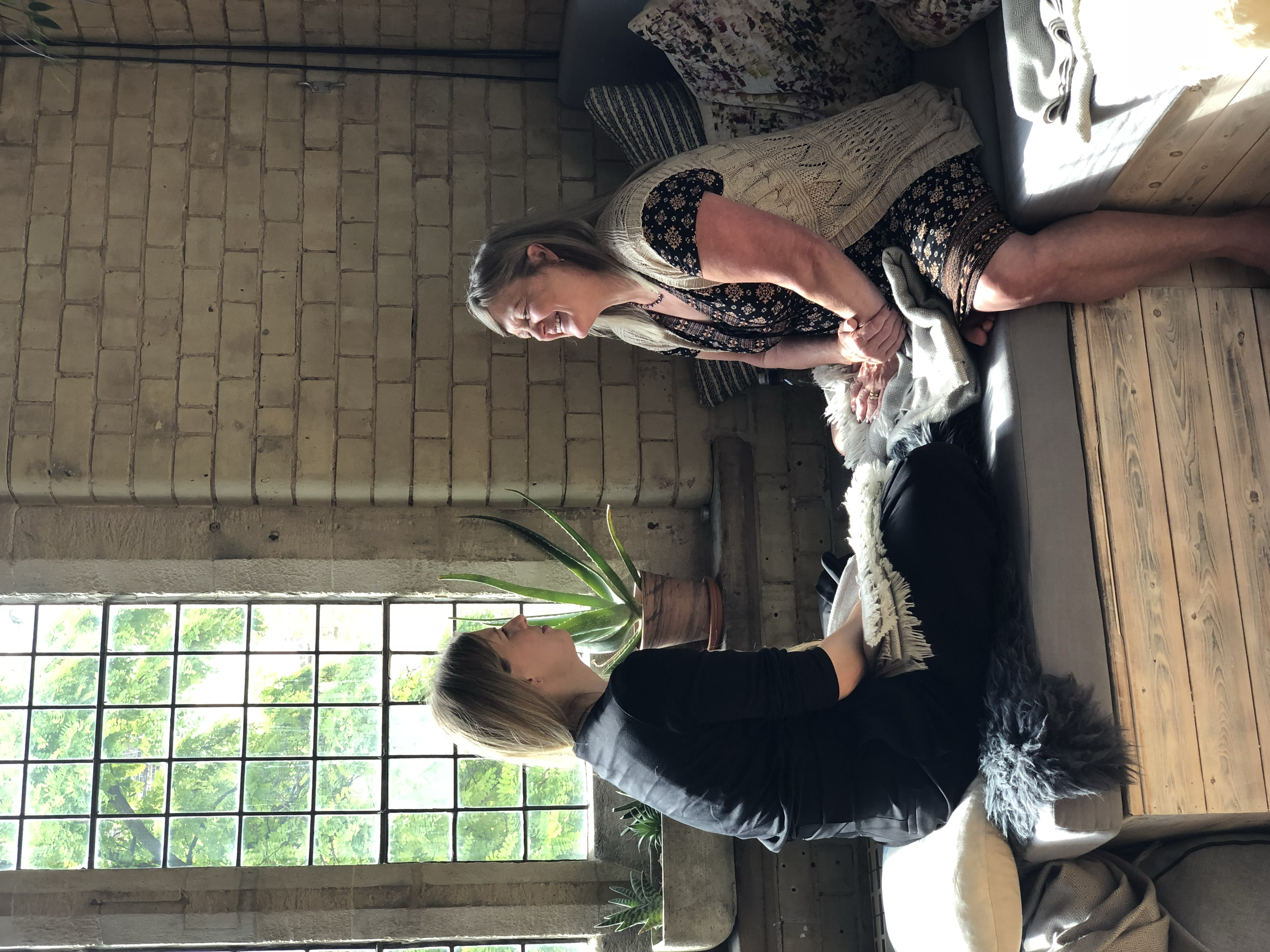 Brigitte Leicht and Valerie Knight