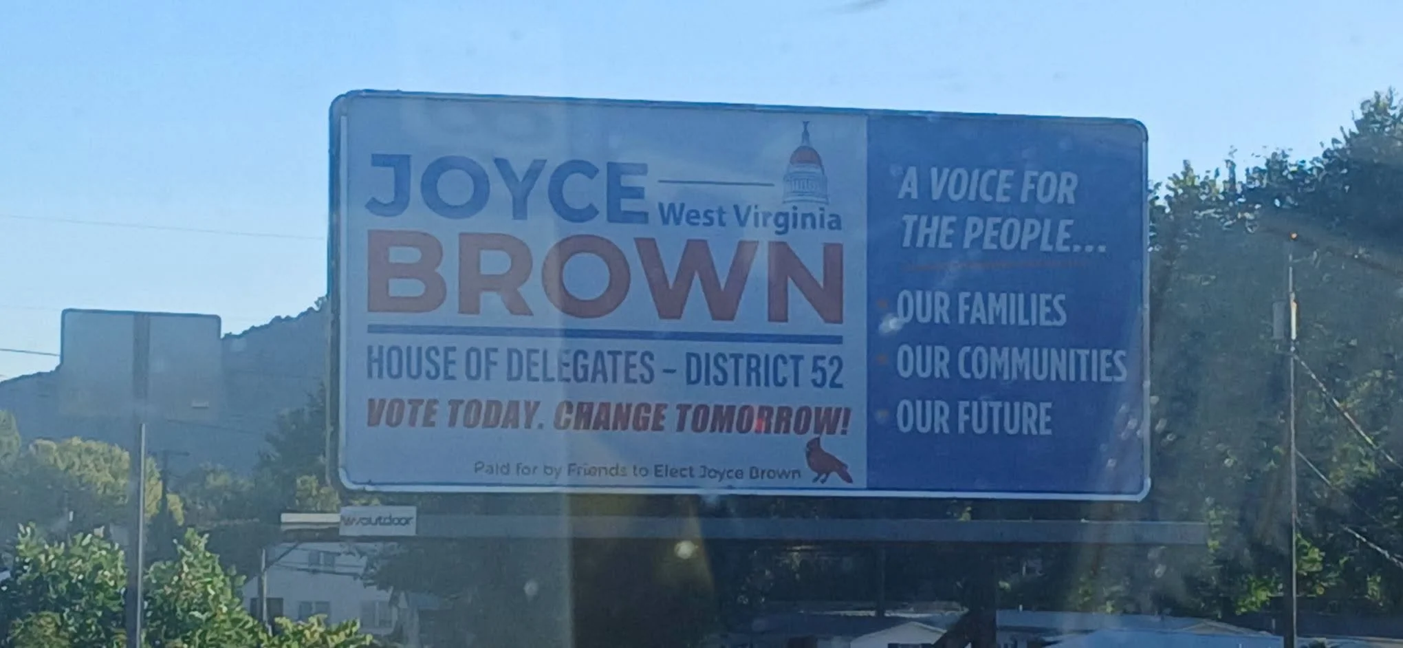 Joyce Brown Billboard