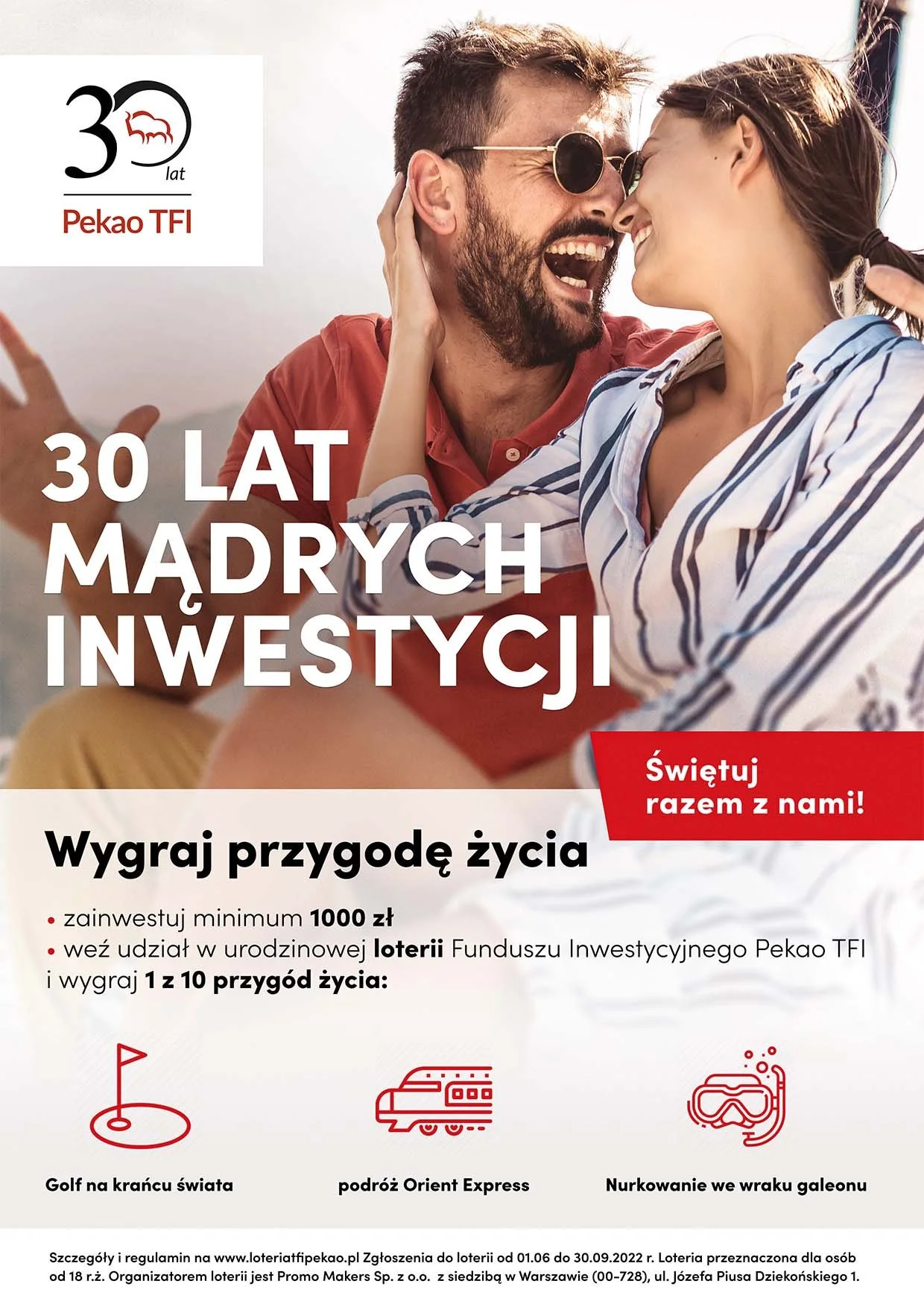 Pekao TFI: Kampania „30 lat mądrych inwestycji”