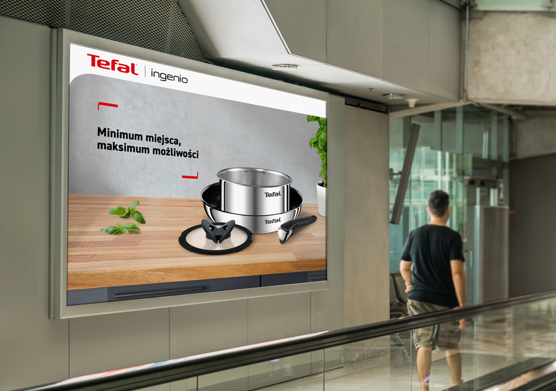Tefal Ingenio: Wizerunkowa kampania OOH