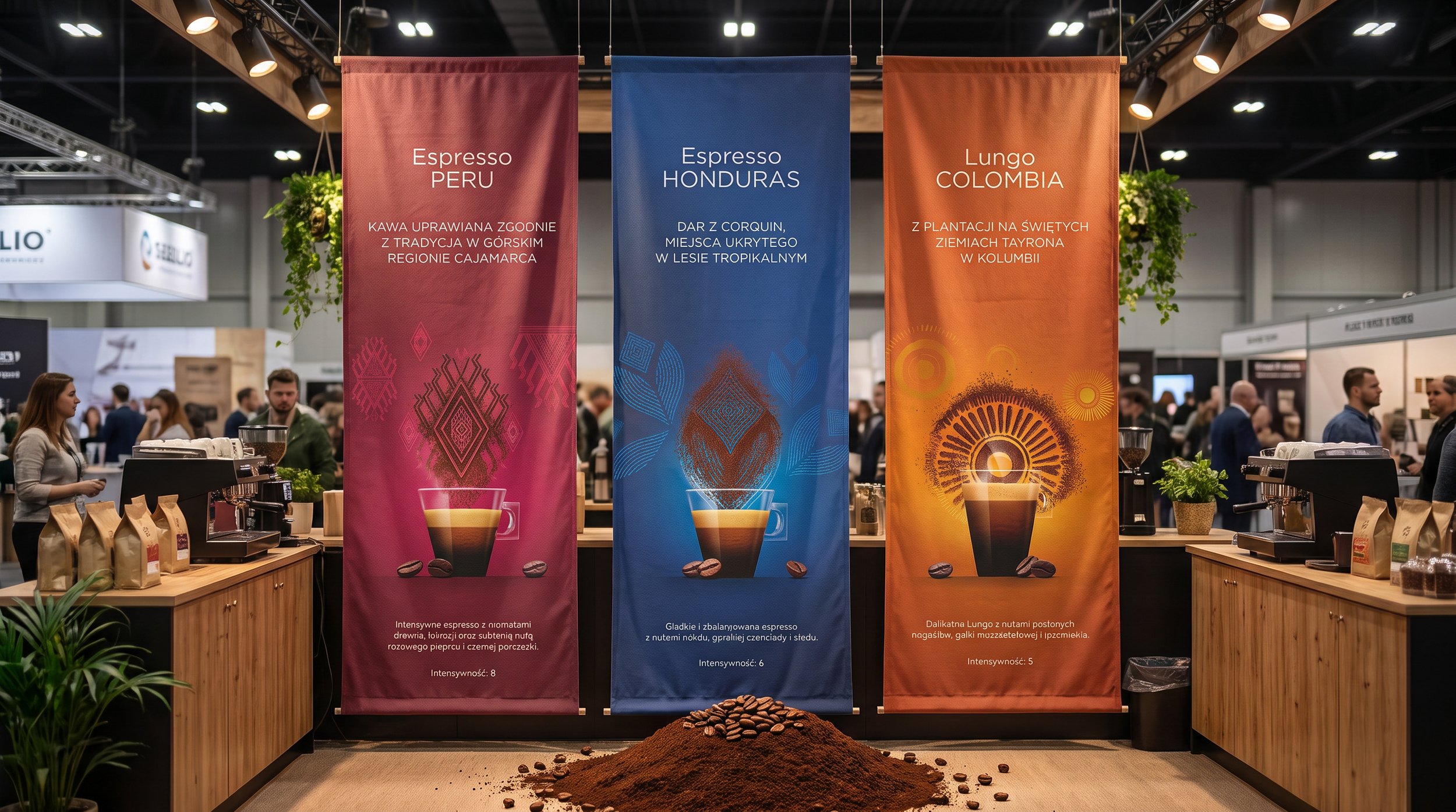 Oprawa targowa Nescafé Origins