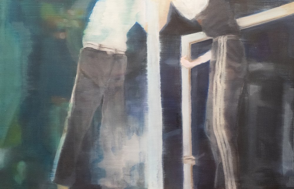 Horizon No.2 | 2020 | Oil on Canvas | 115 x 75 cm | Justine Wesselo