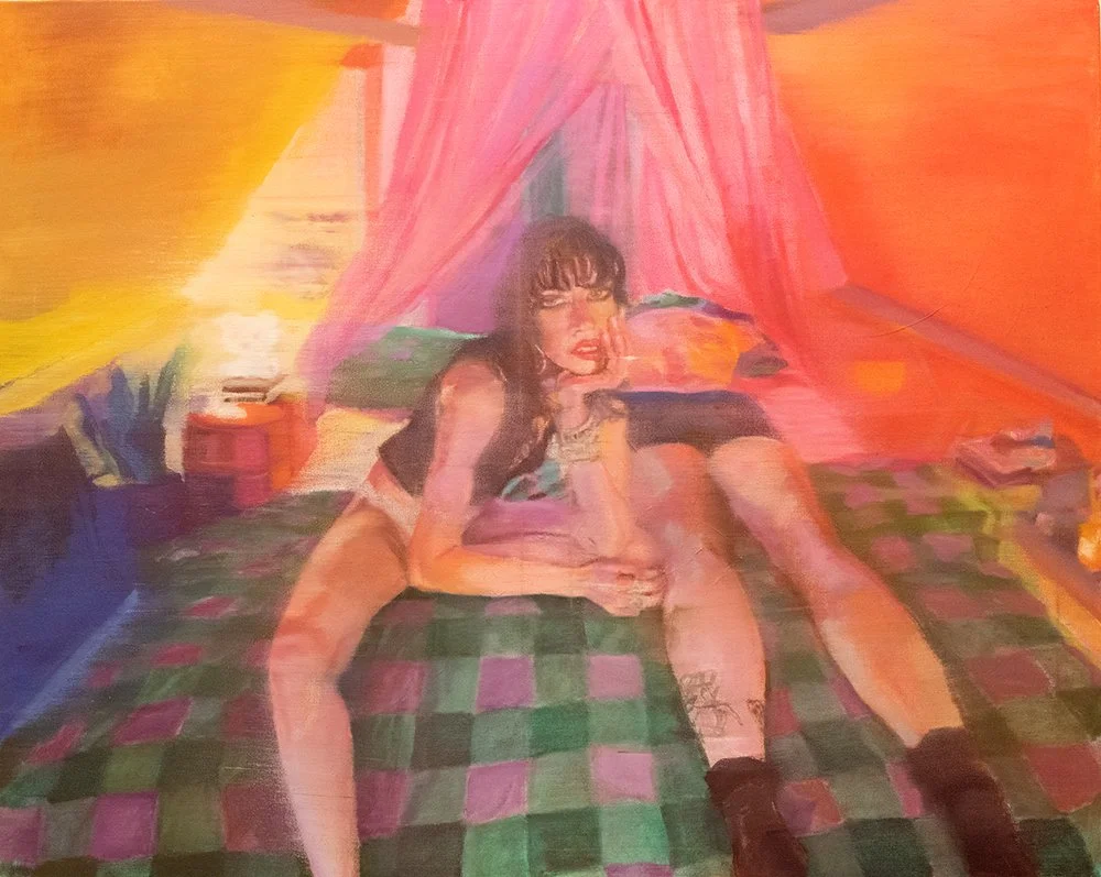 I've got plans for us | 2026 | Oil on Canvas | 80 x 100 cm | Justine Wesselo