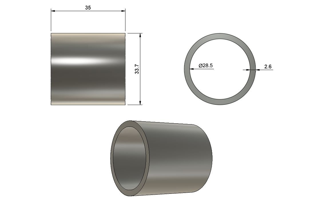 Haynes Roadster Kit Car Bush tubes dimensions.png