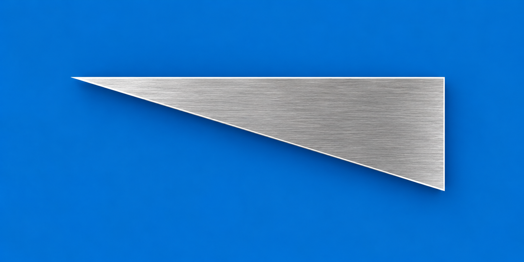 CP24 Haynes Roadster CNC-cut mild steel triangular chassis plate with tapered profile, supplied flat and ready to weld for DIY kit car construction.