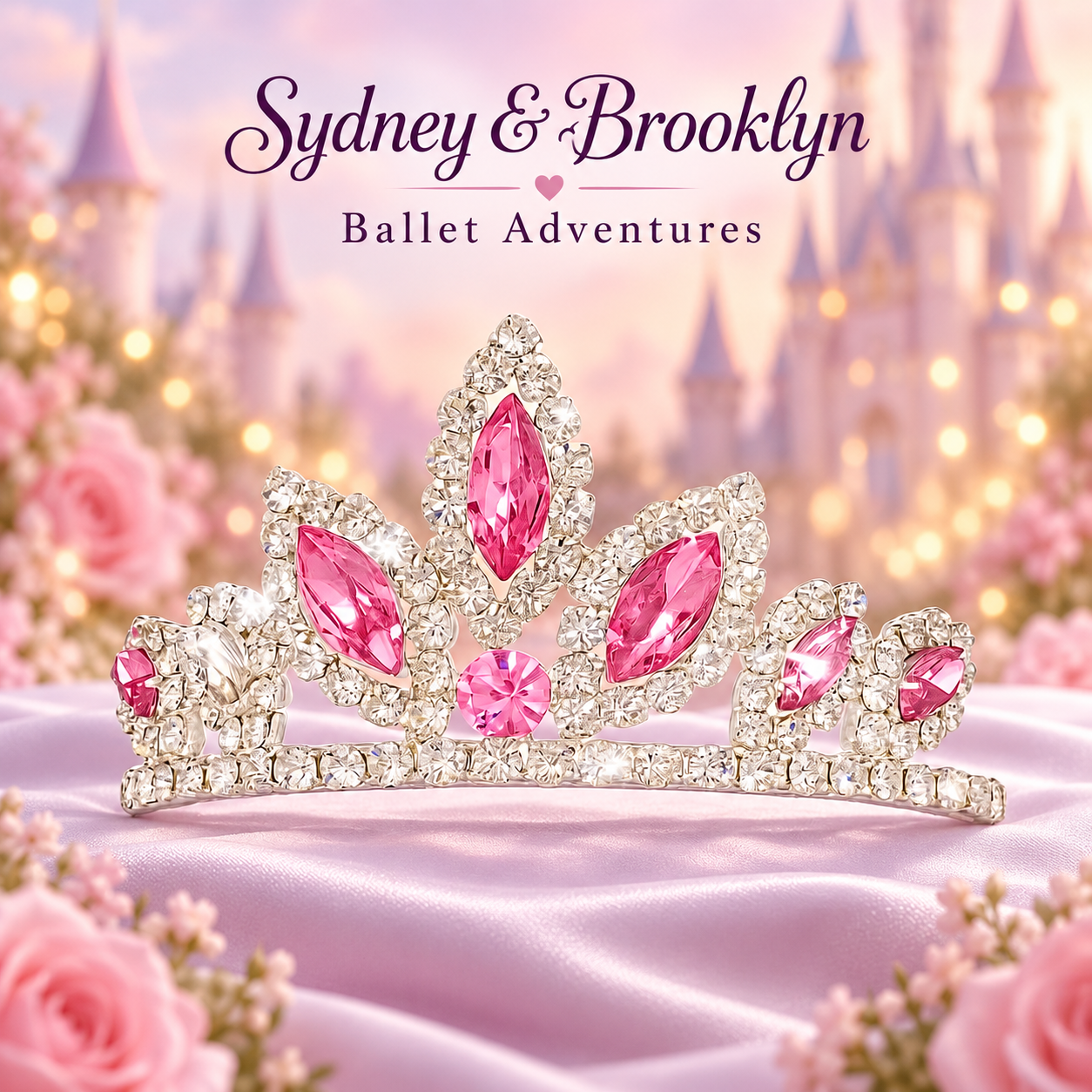 Sydney & Brooklyn Pink Tiara