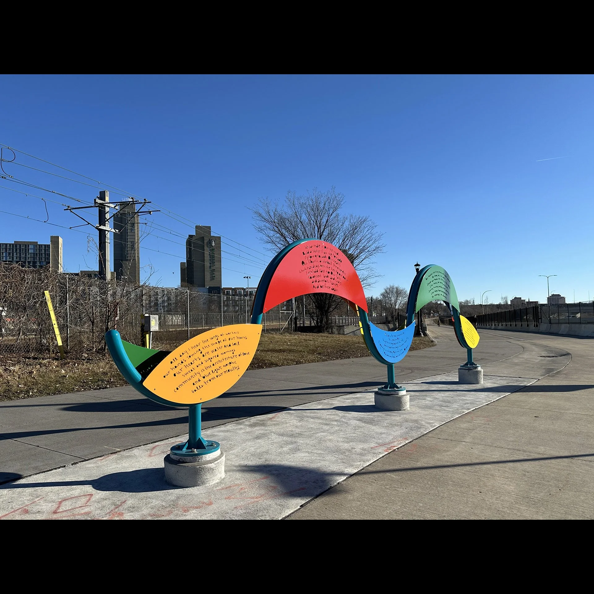 A public art sculpture and community building project