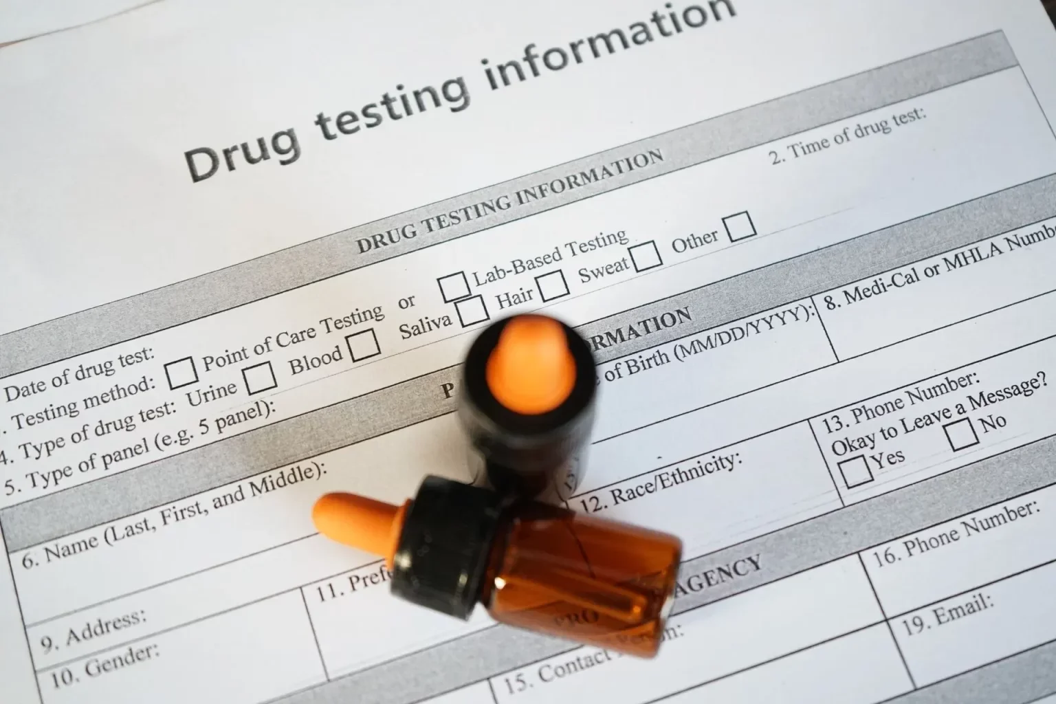 DOT Urine Screen (5 Panel) Certified Compliance