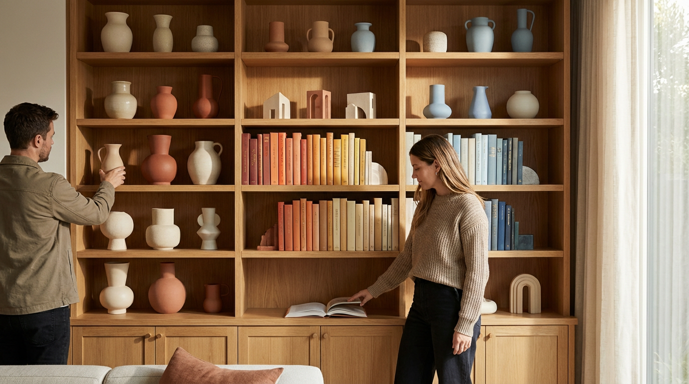 Bookshelf Styling